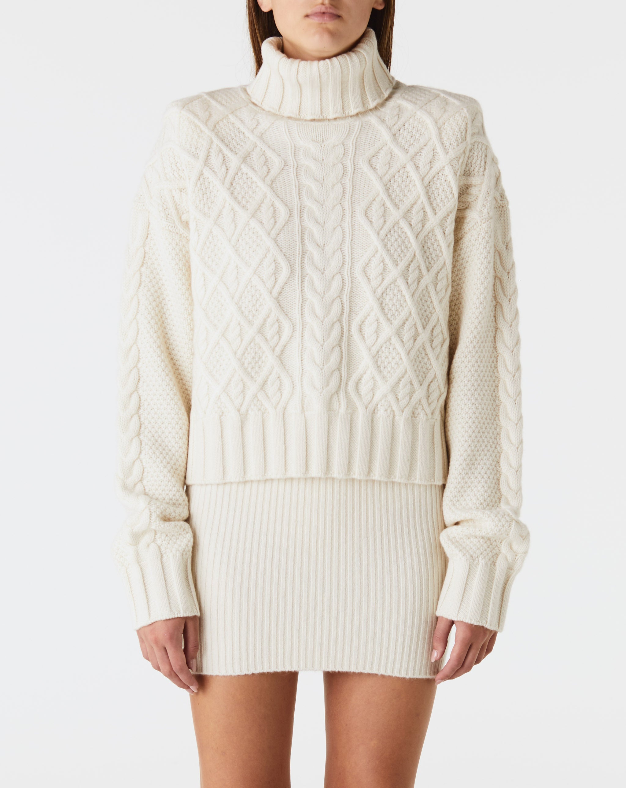 Cable Cashmere Sweater