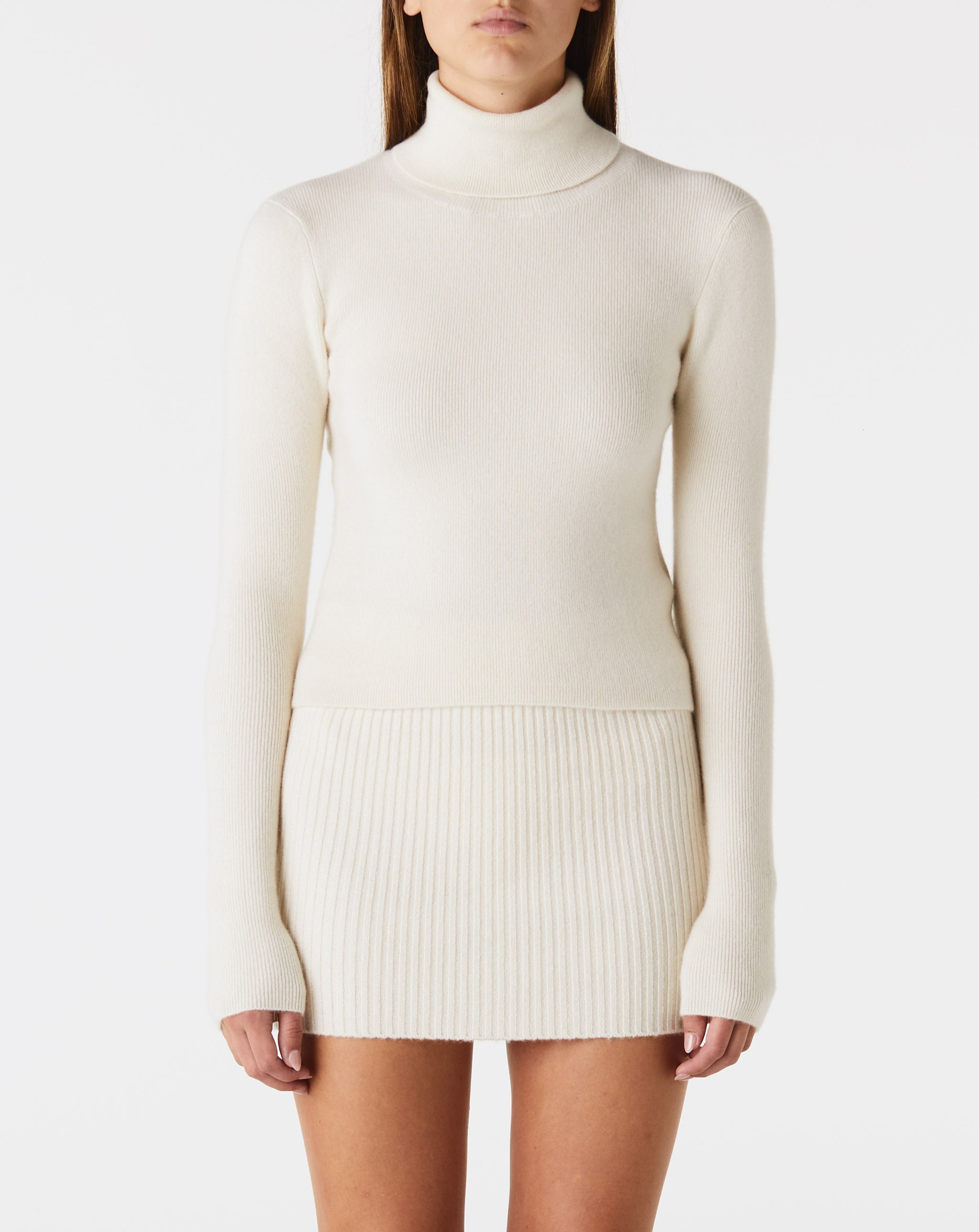 Crop Cashmere Sweater