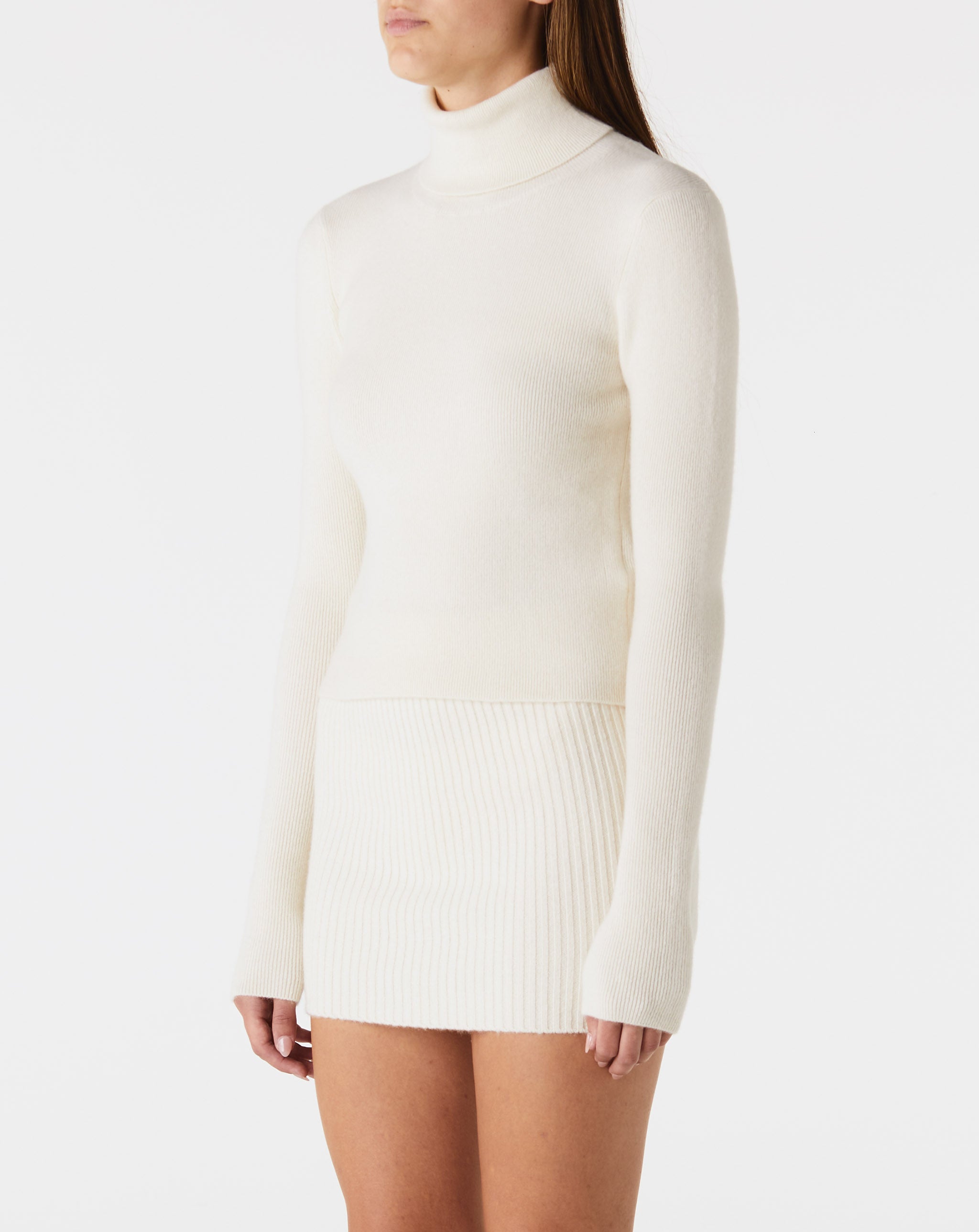 Crop Cashmere Sweater