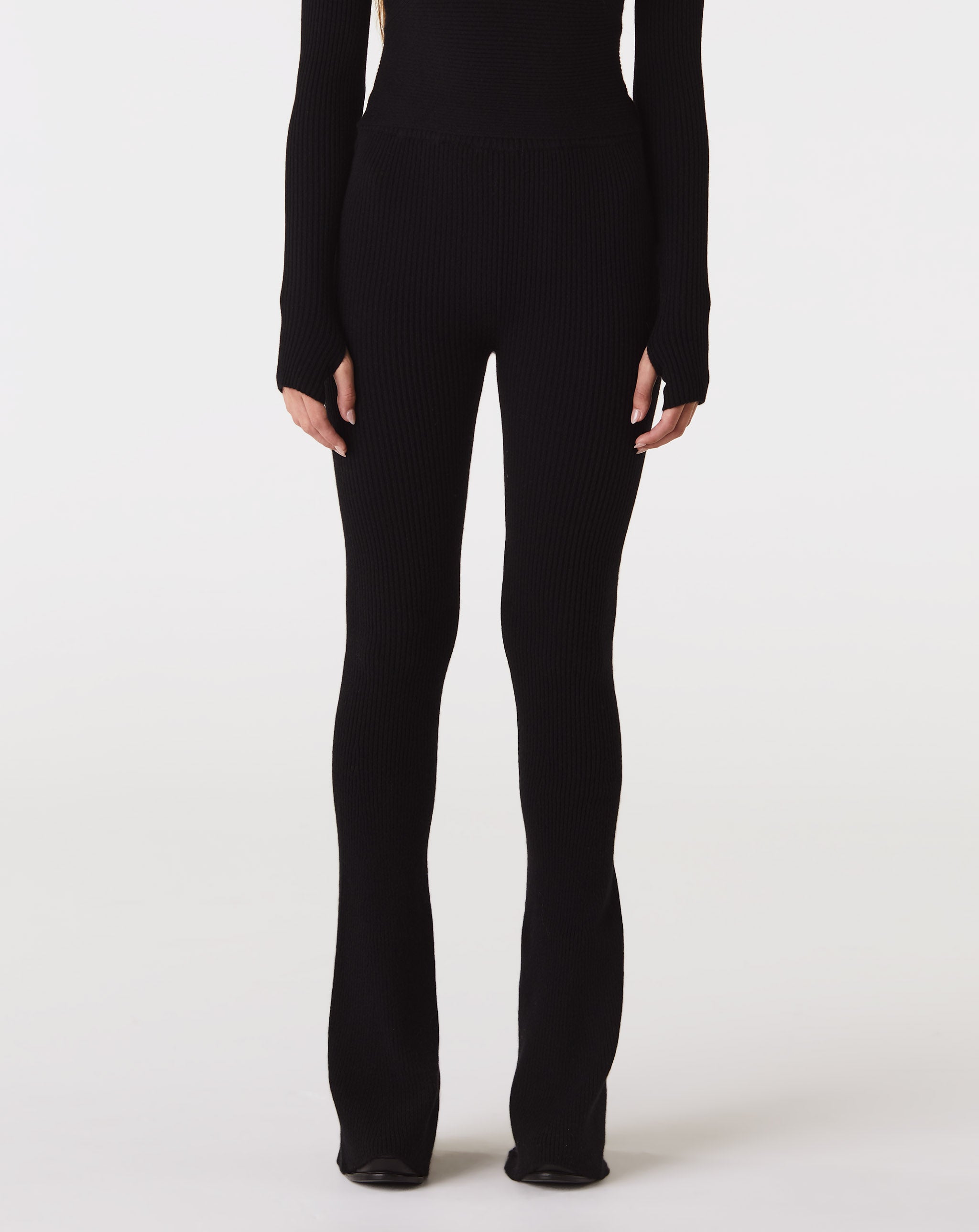 Casmere Rib Flared Pants