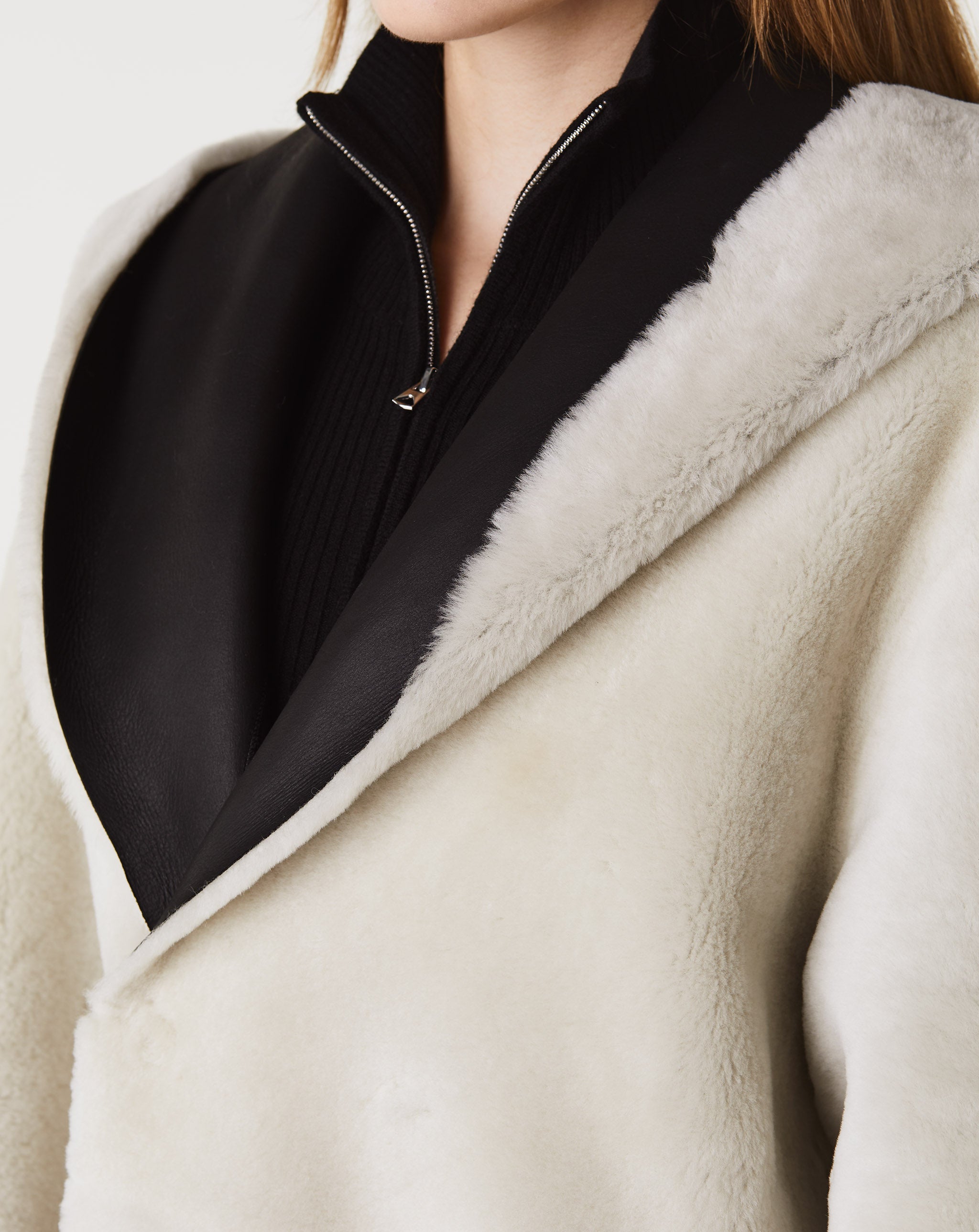 Double Face Shearling Coat