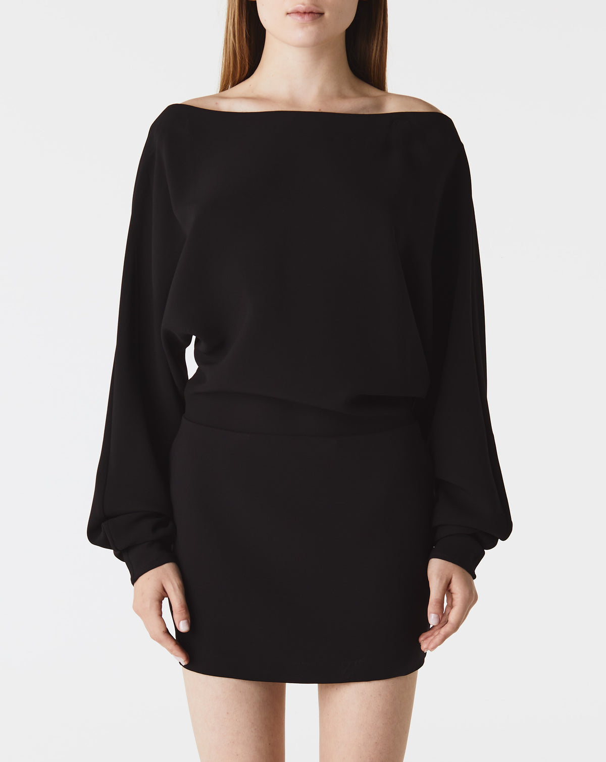 U-Neck Mini Dress