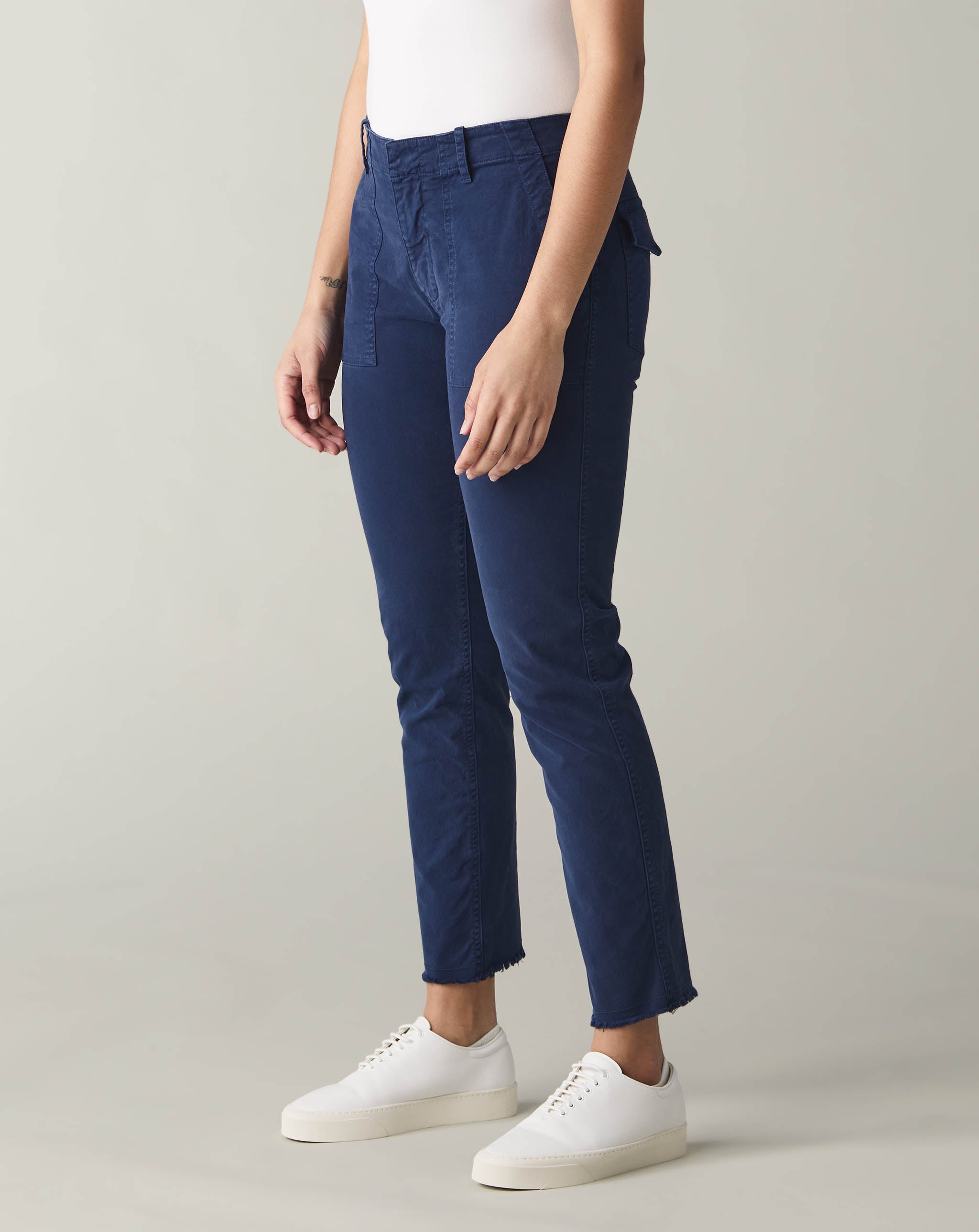 Jenna Raw Hem Pants