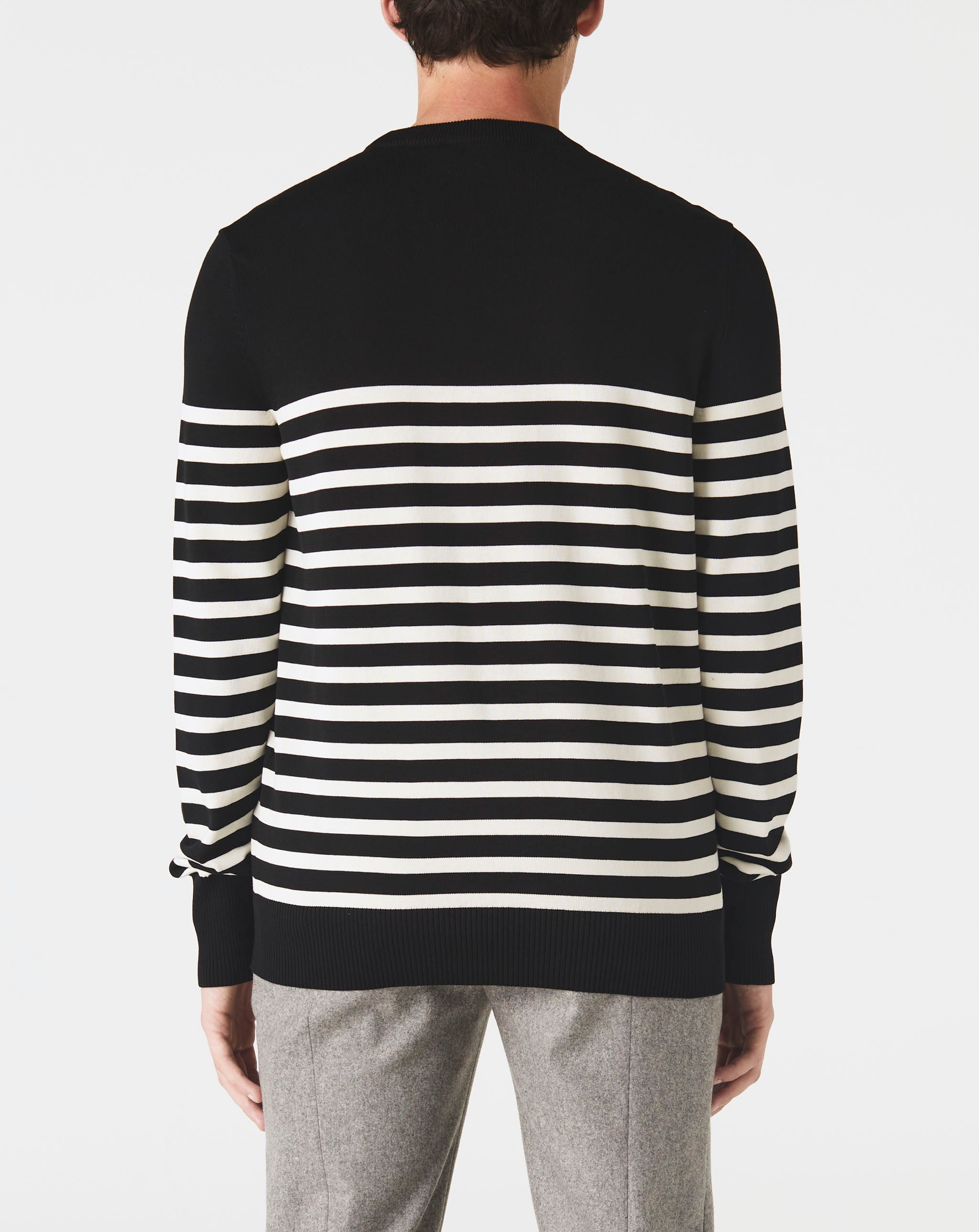 Stripe Logo Sweater