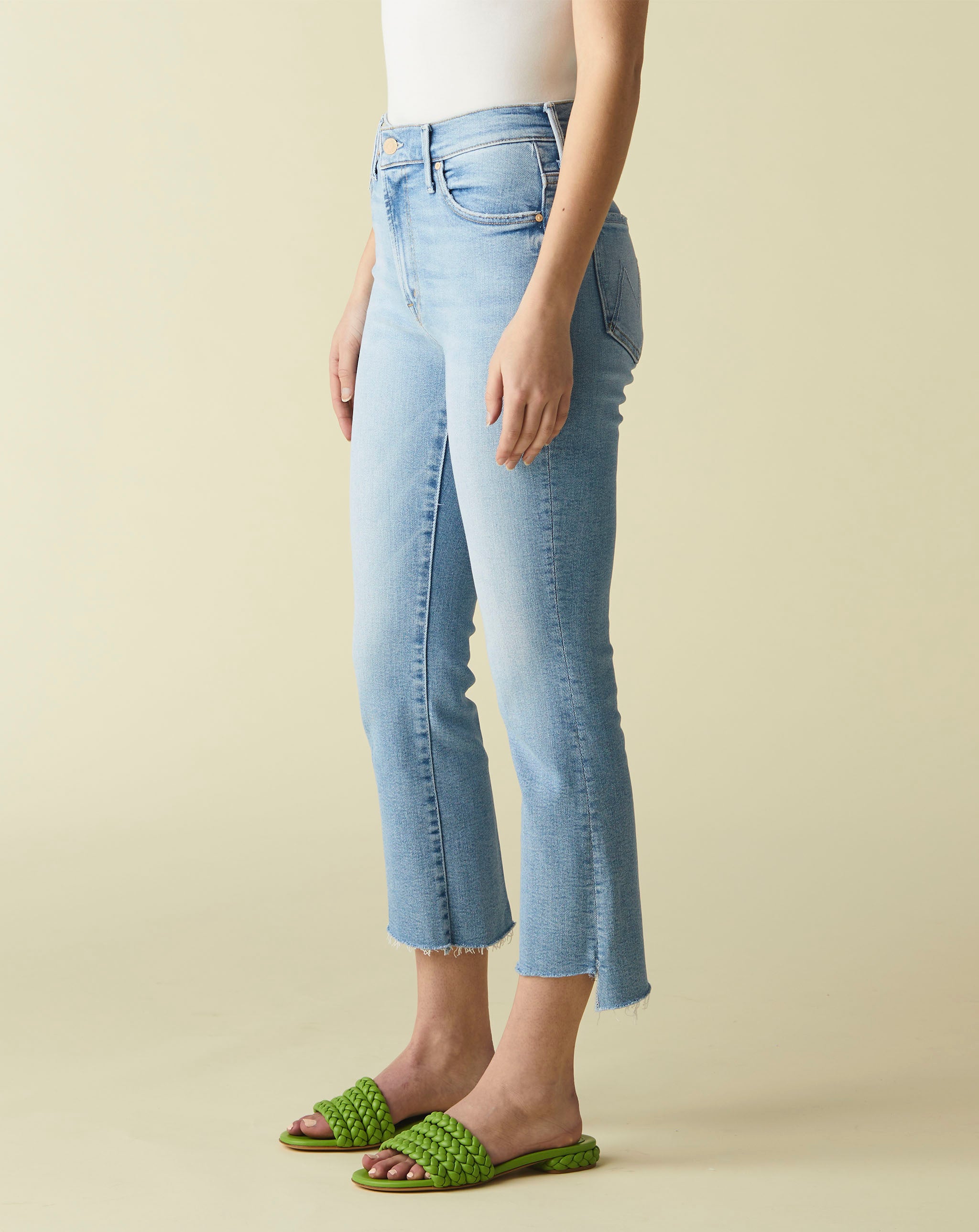 The Insider Crop Step Fray