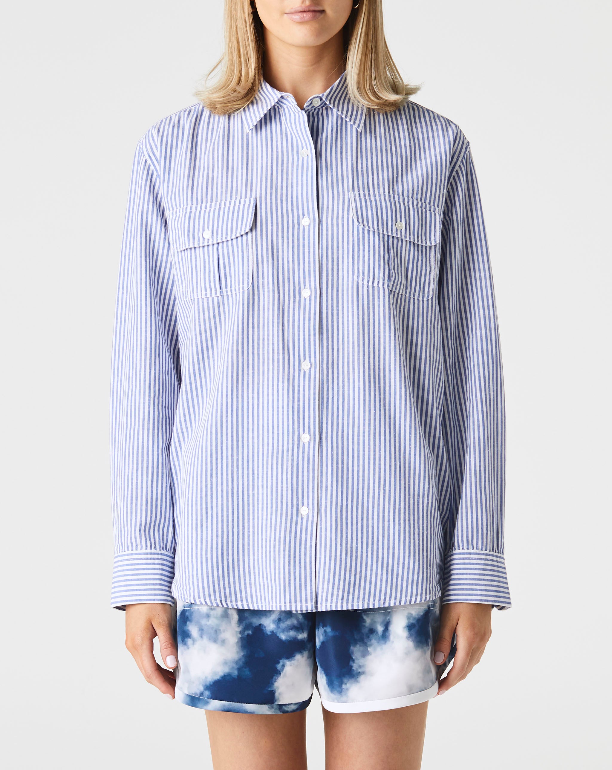 Felicity Stripe Cotton Shirt