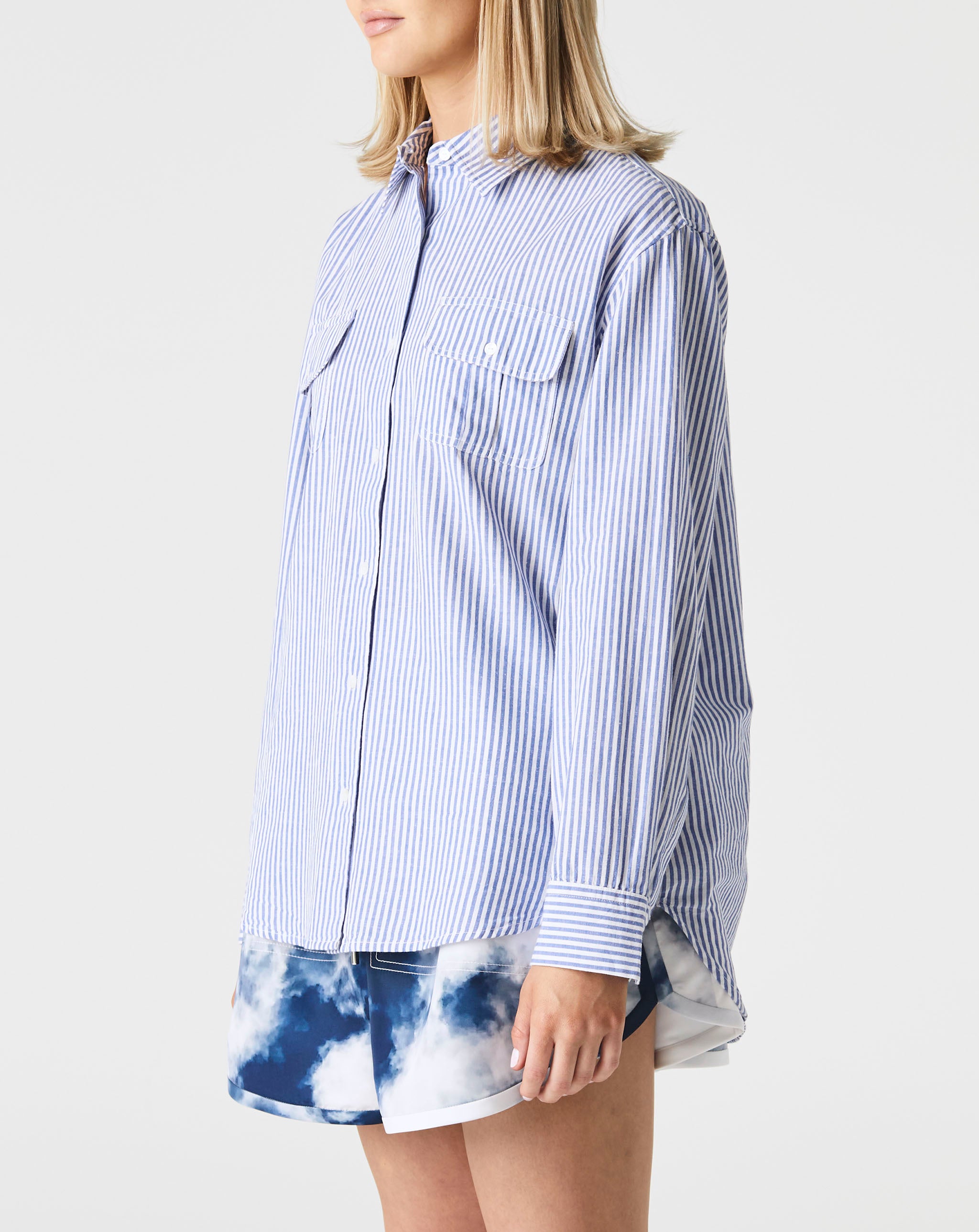 Felicity Stripe Cotton Shirt