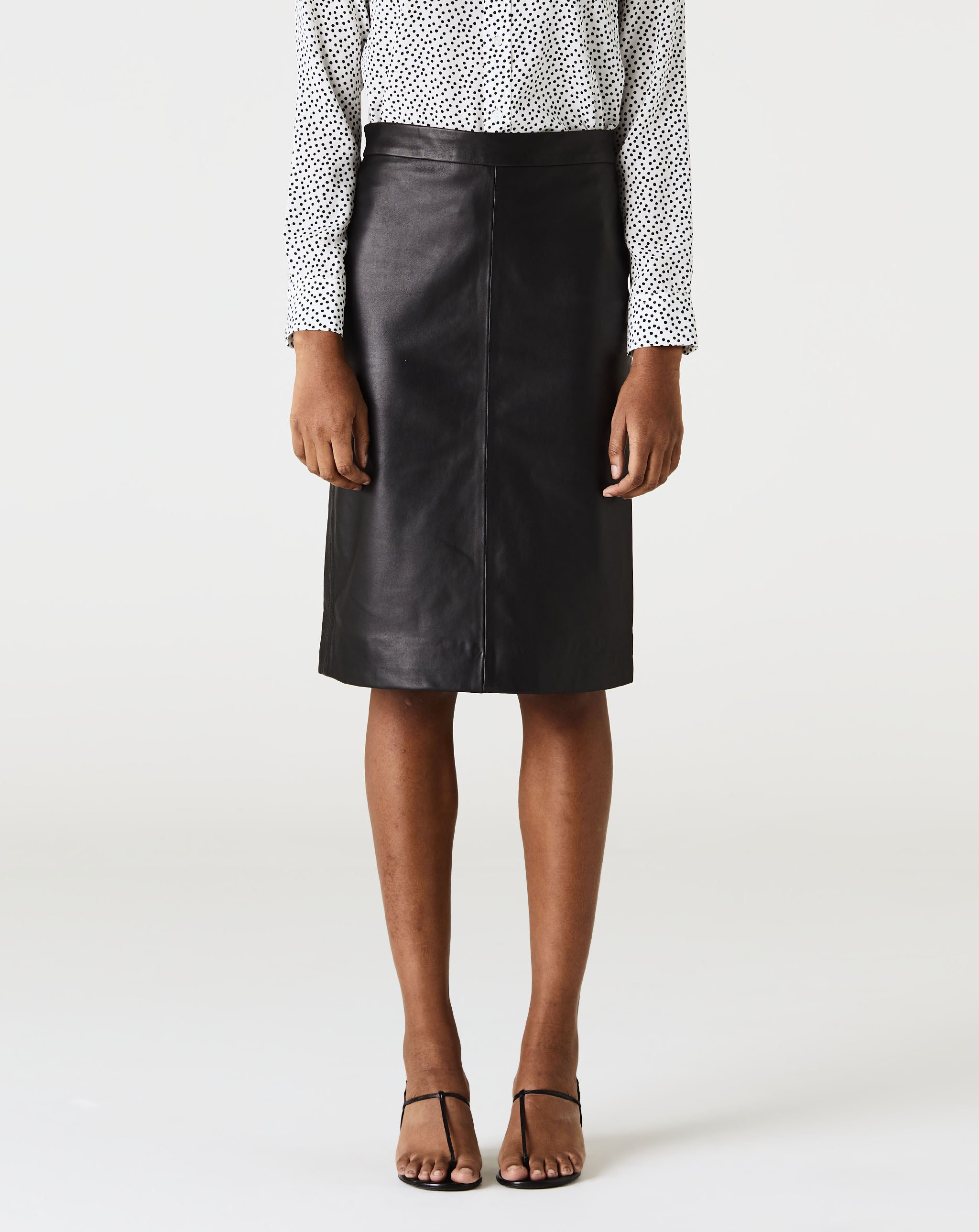 Lianna Leather Skirt
