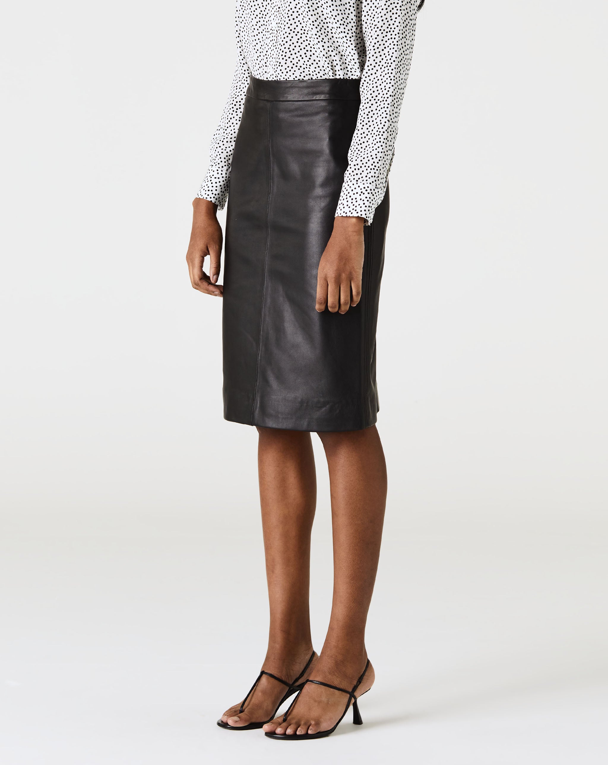 Lianna Leather Skirt