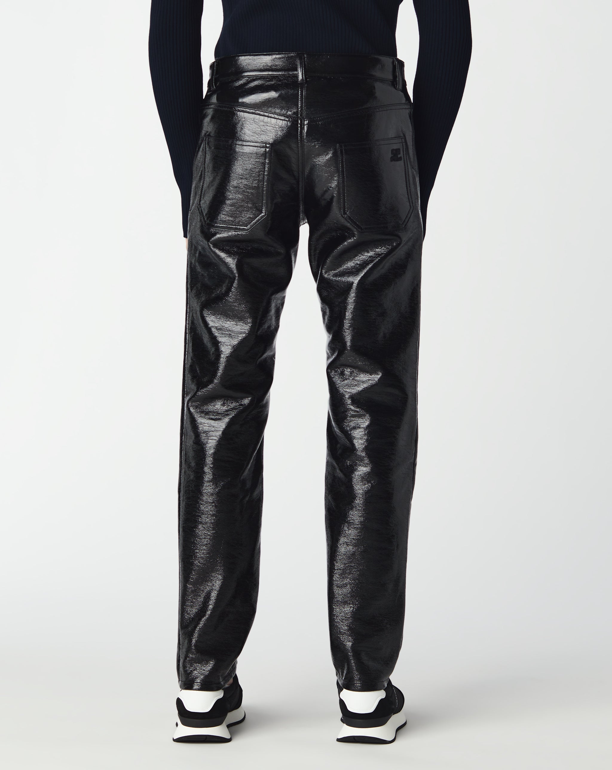 Vinyl 5 Pockets Trousers