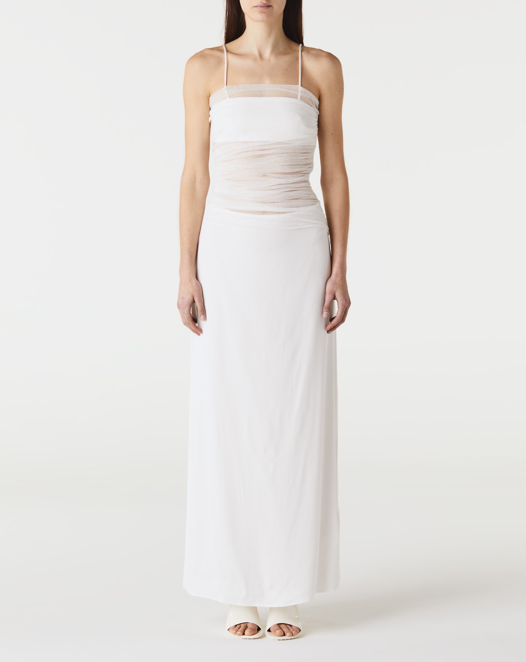 Sheer Panel Dress