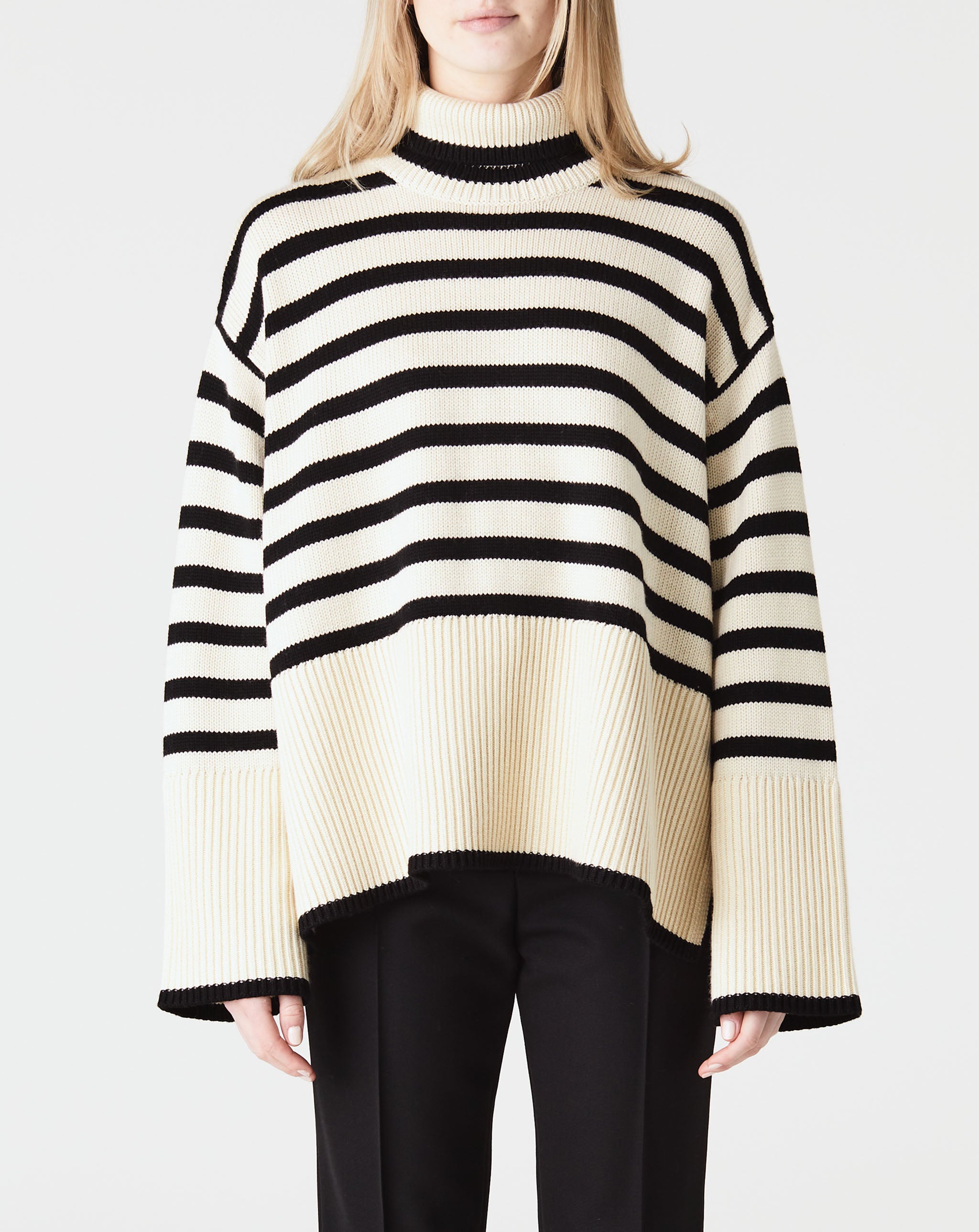 Signature Stripe Turtleneck