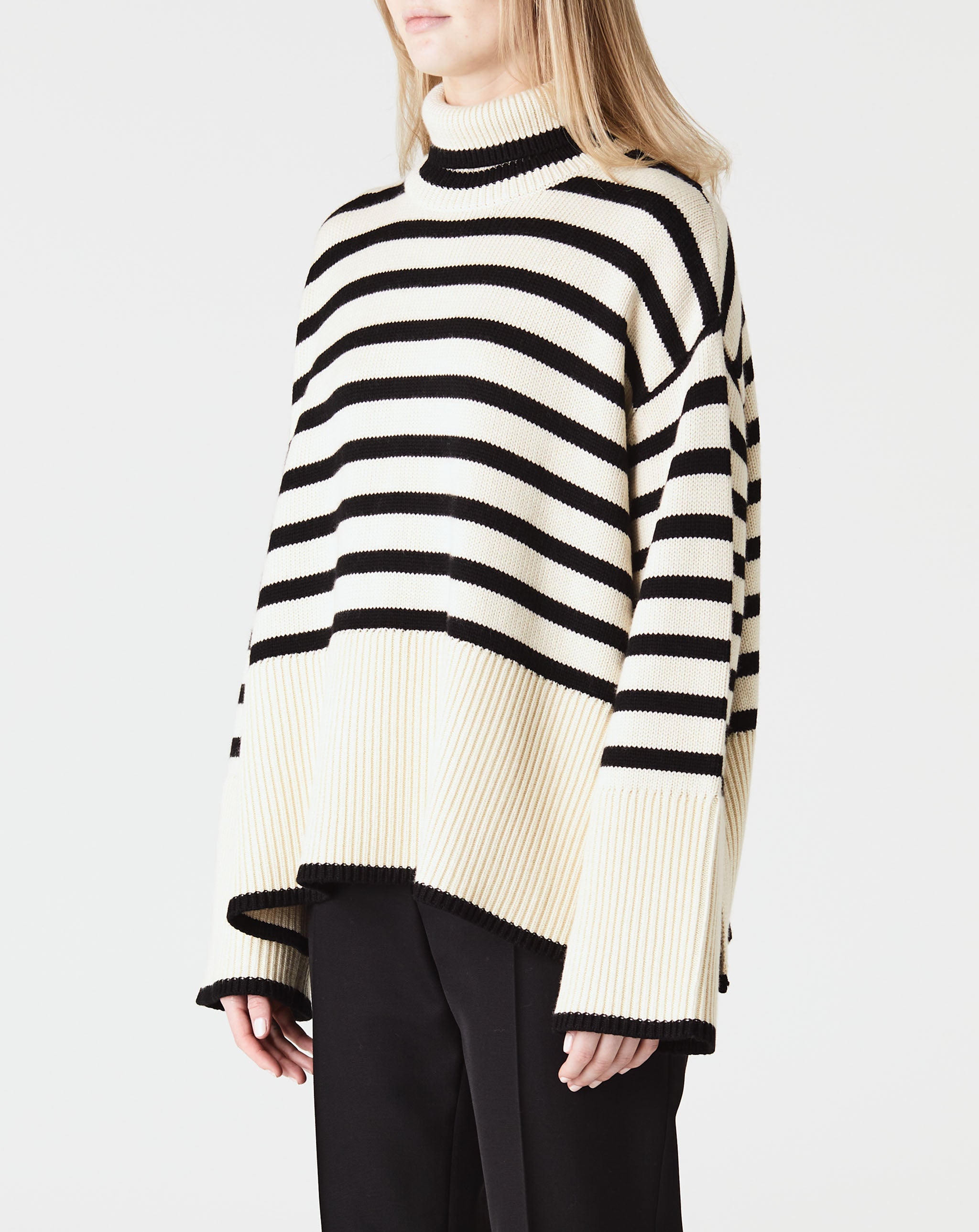 Signature Stripe Turtleneck
