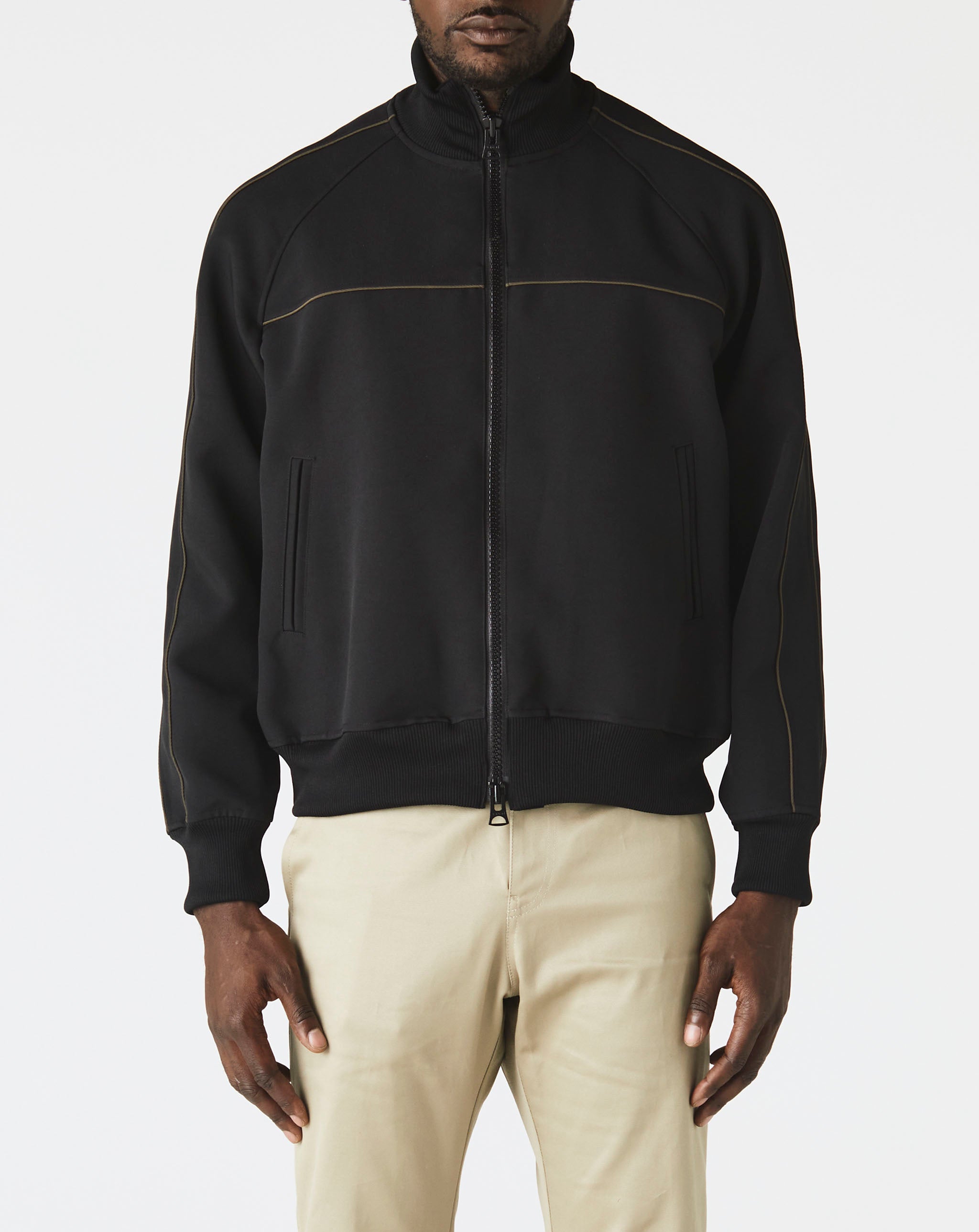 Technical Jersey Zip Up Blouson