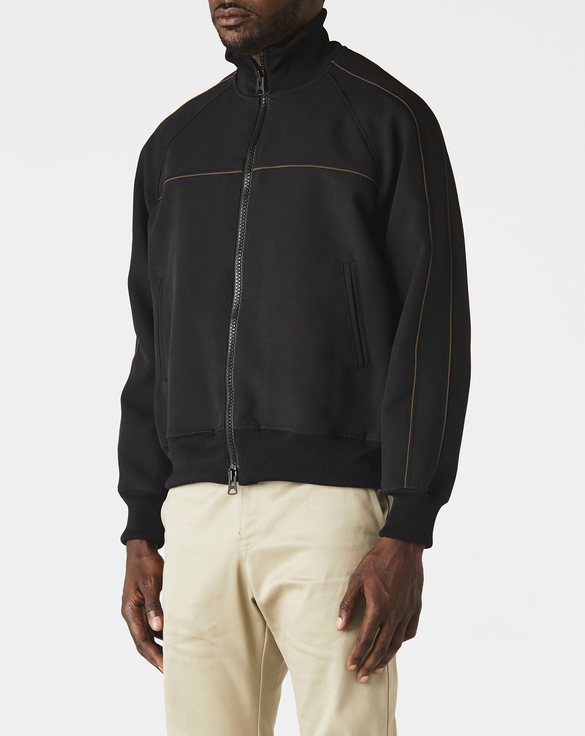 Technical Jersey Zip Up Blouson