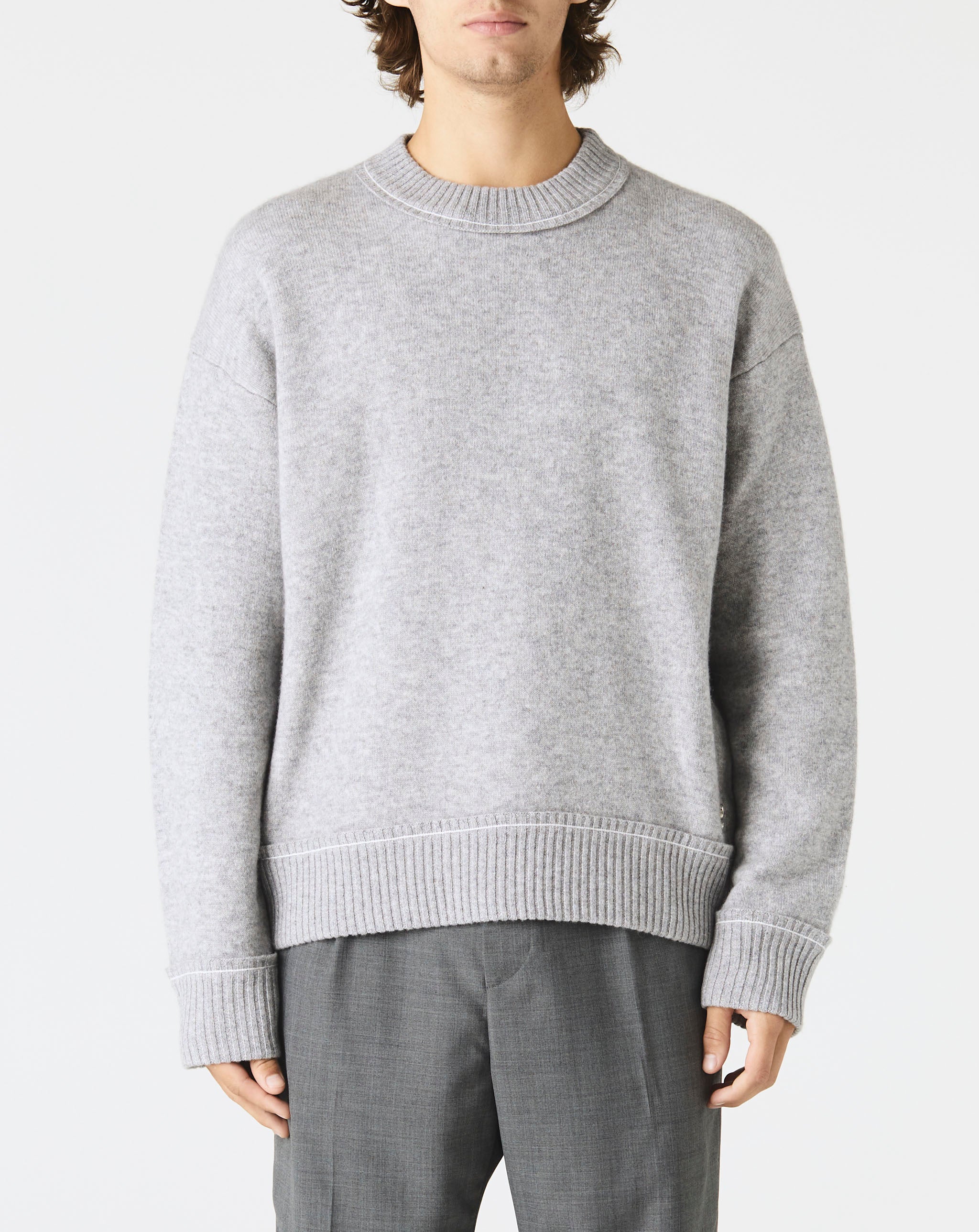 Studs Cashmere Knit Pullover