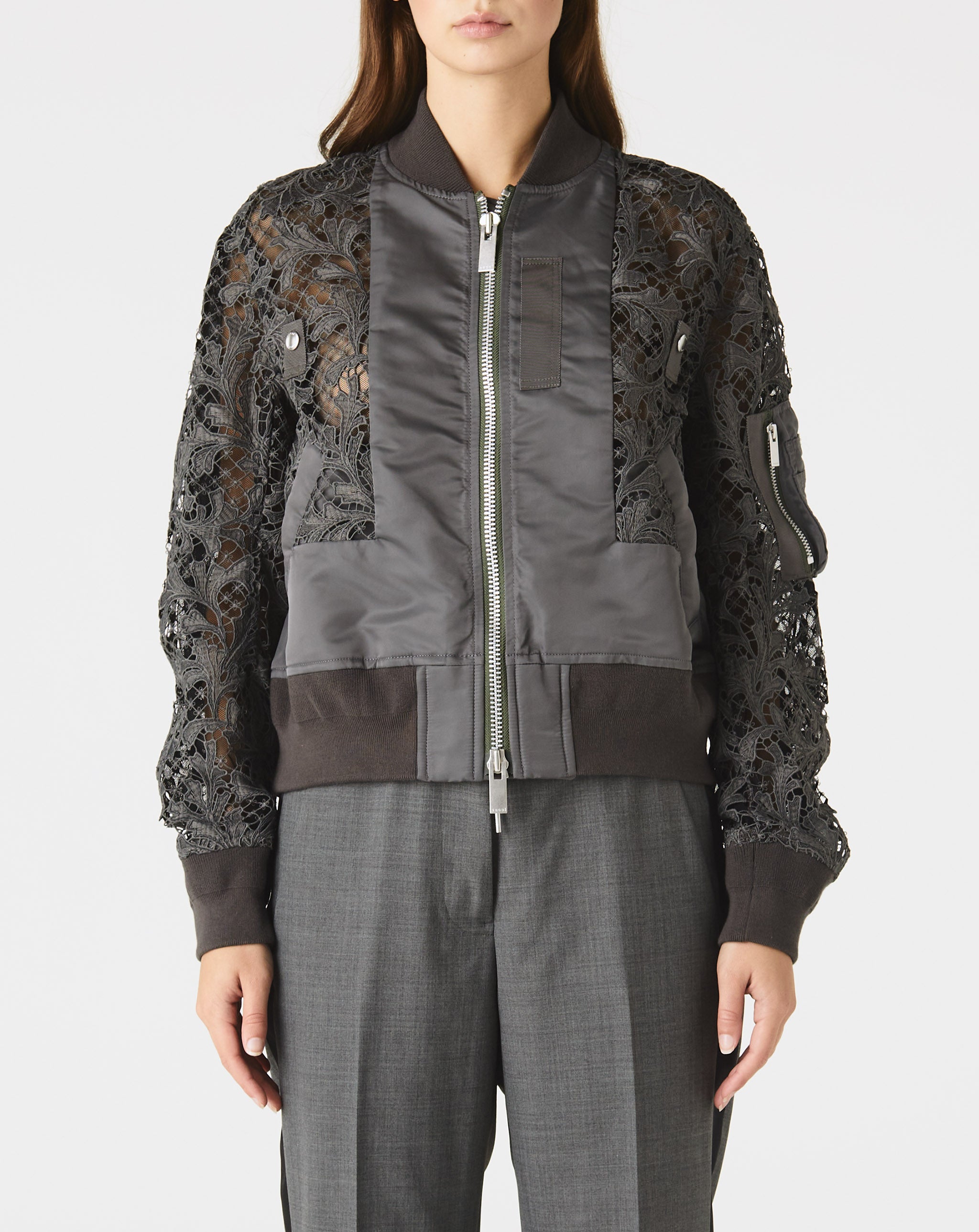 Embroidery Lace Blouson
