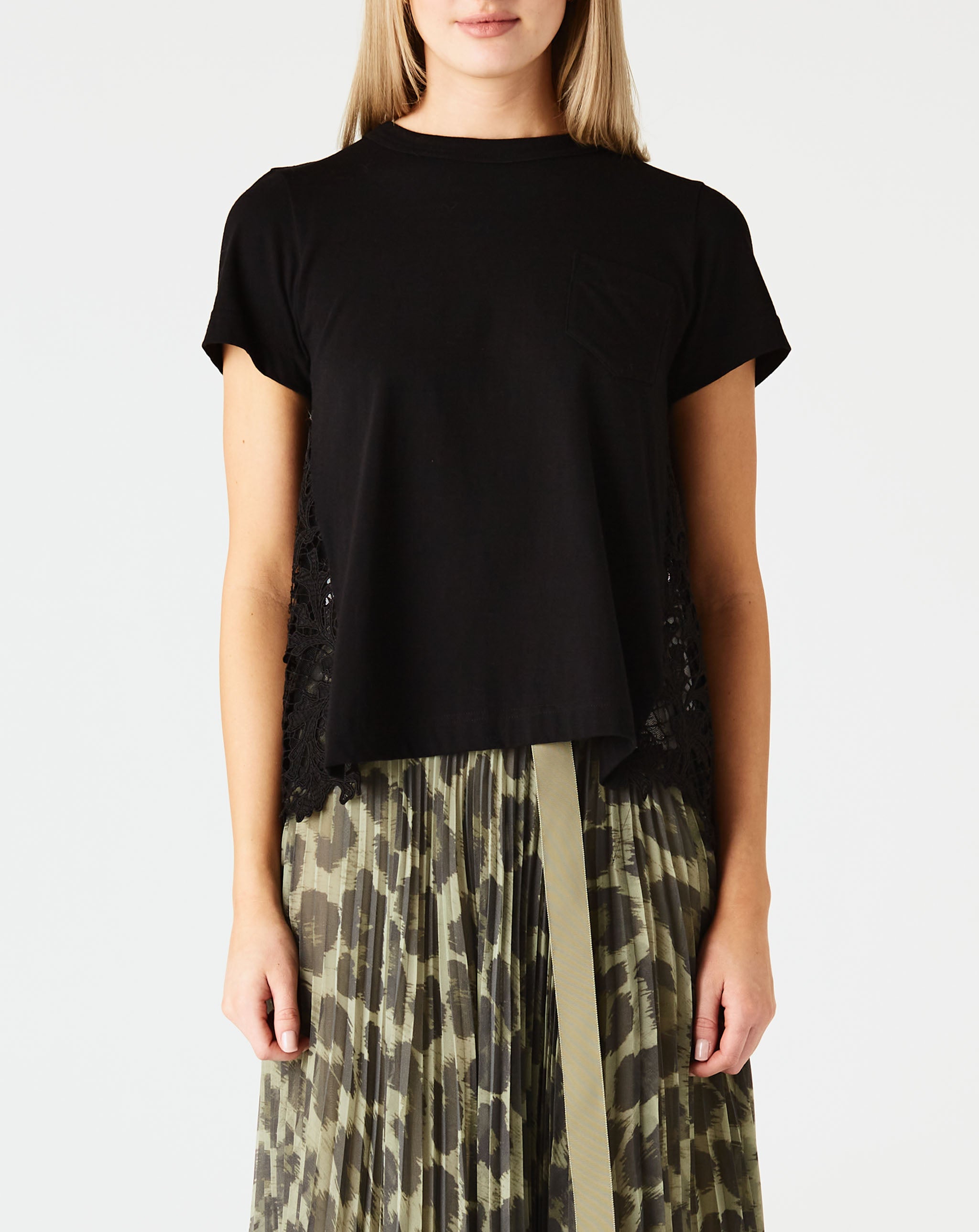Embroidery Lace T-Shirt