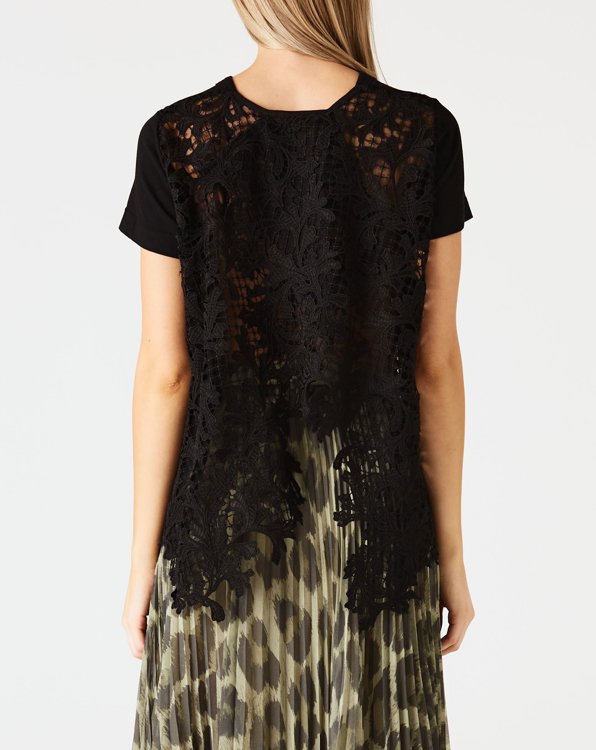 Embroidery Lace T-Shirt