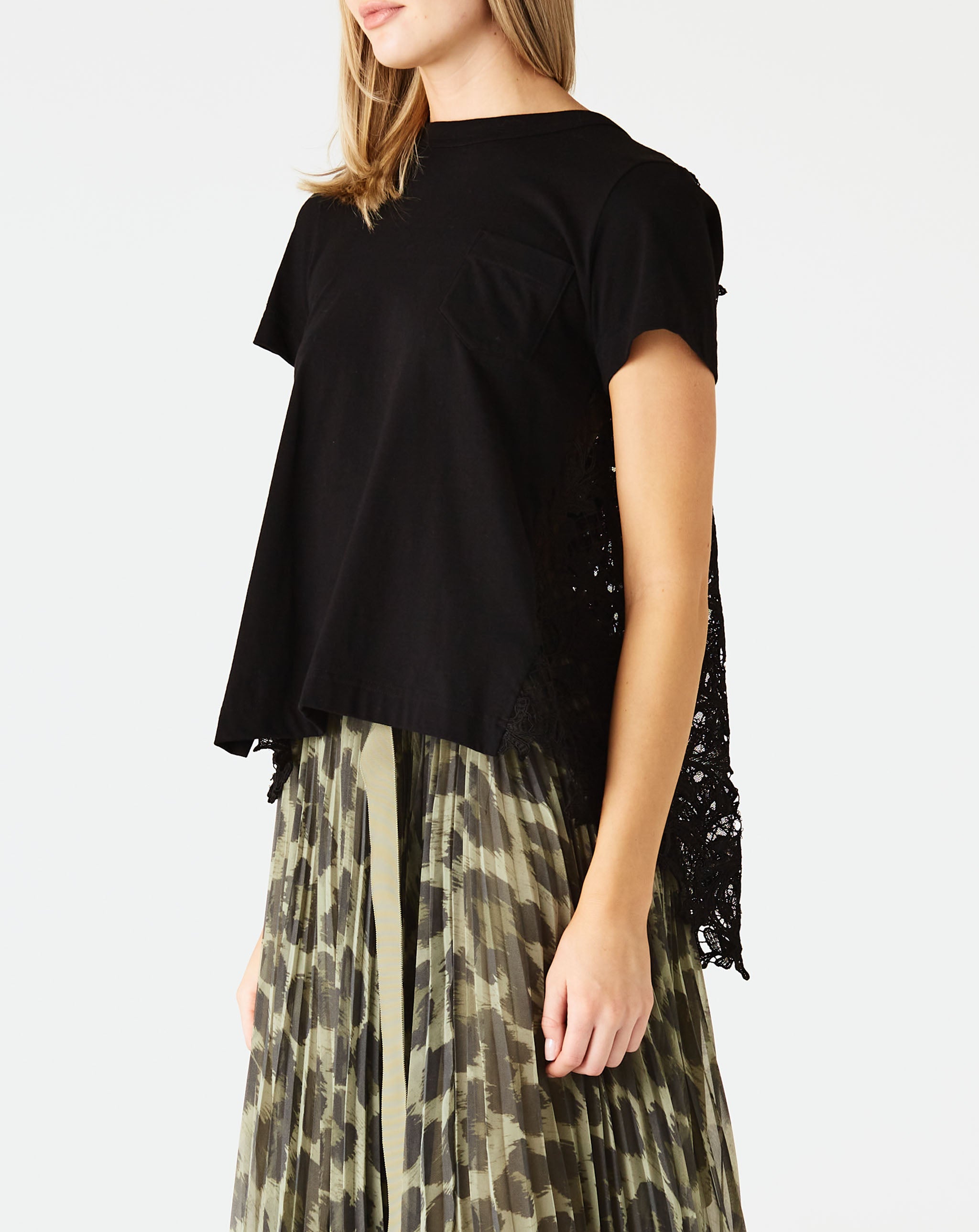 Embroidery Lace T-Shirt