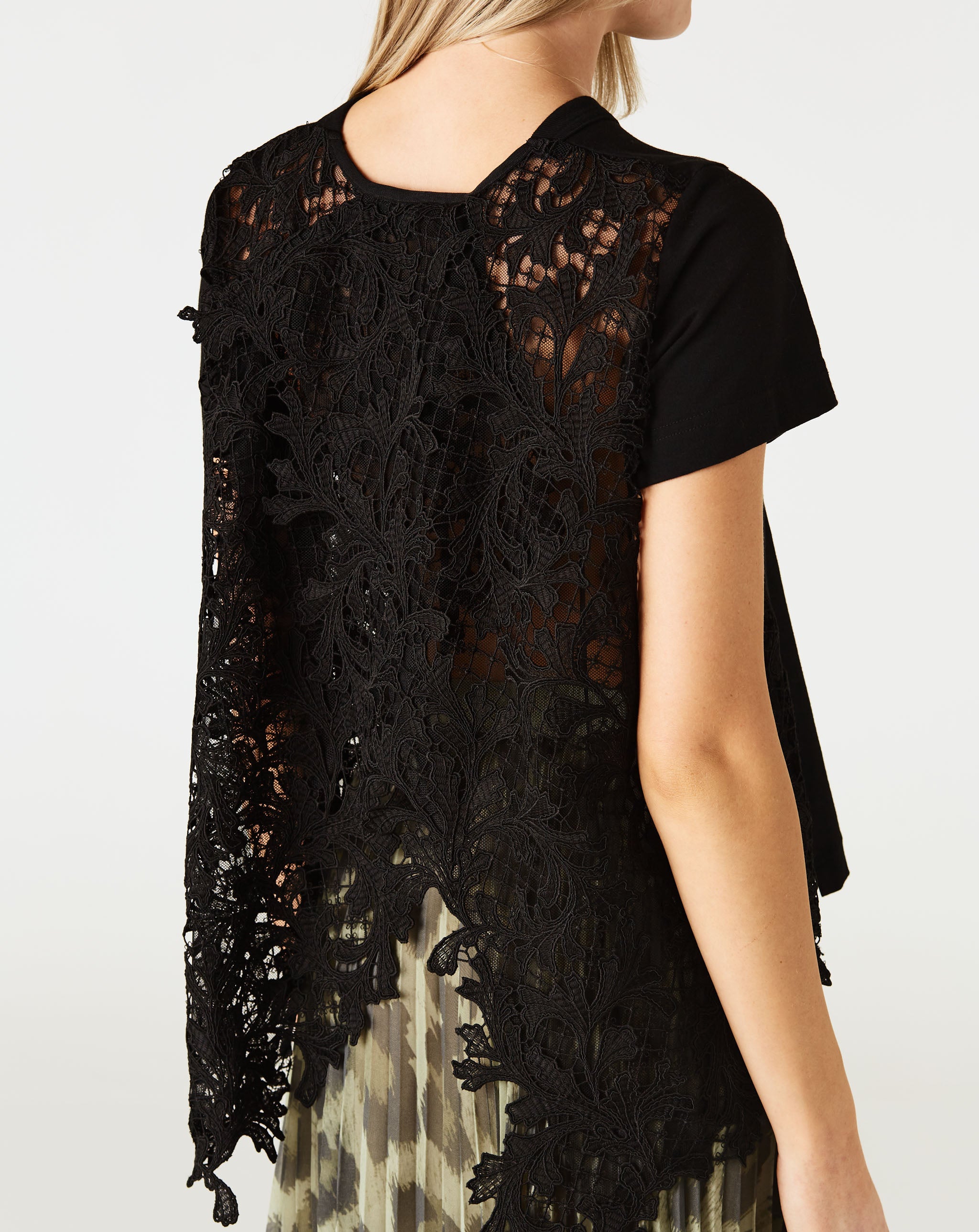 Embroidery Lace T-Shirt