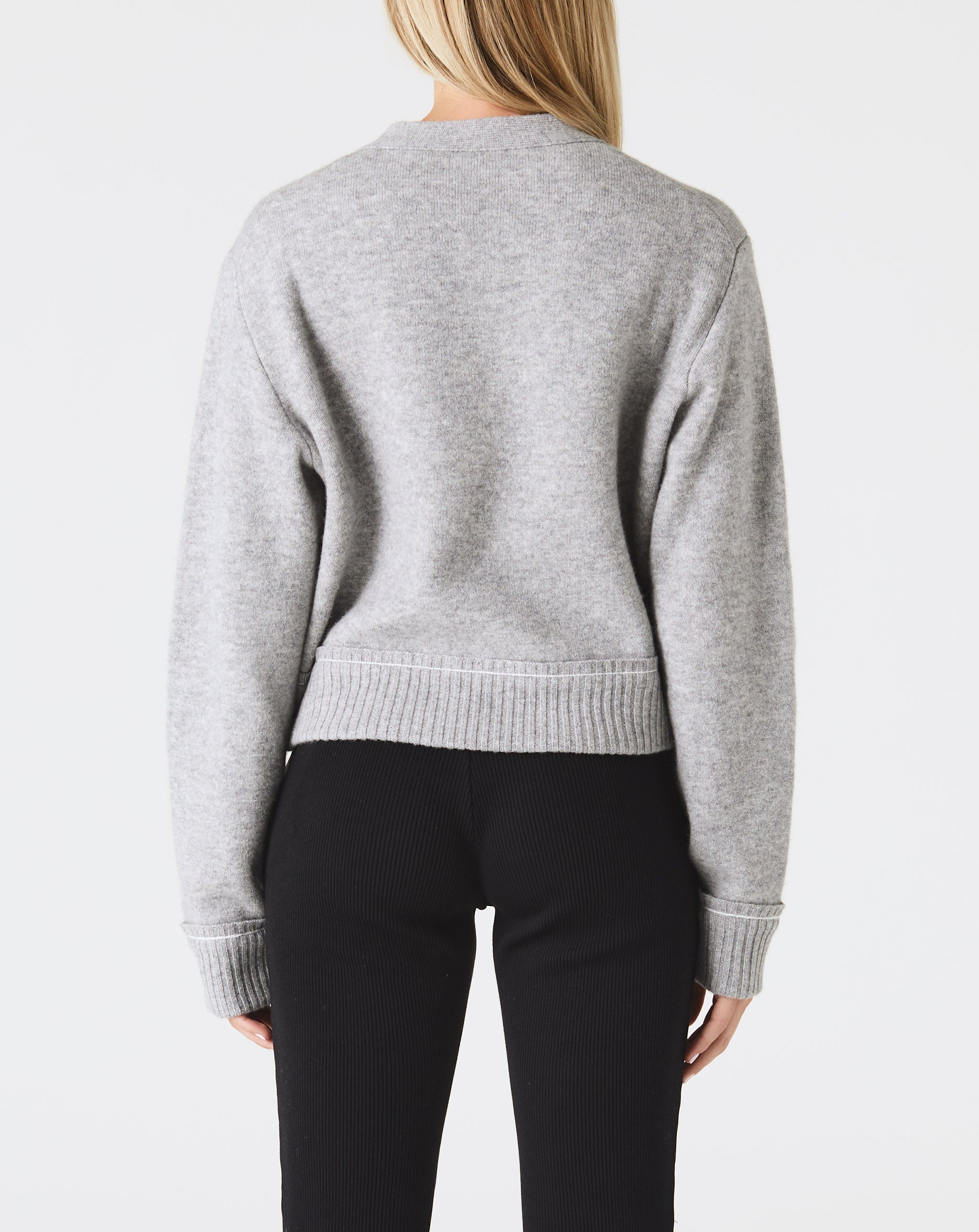 S Studs Cashmere Cardigan