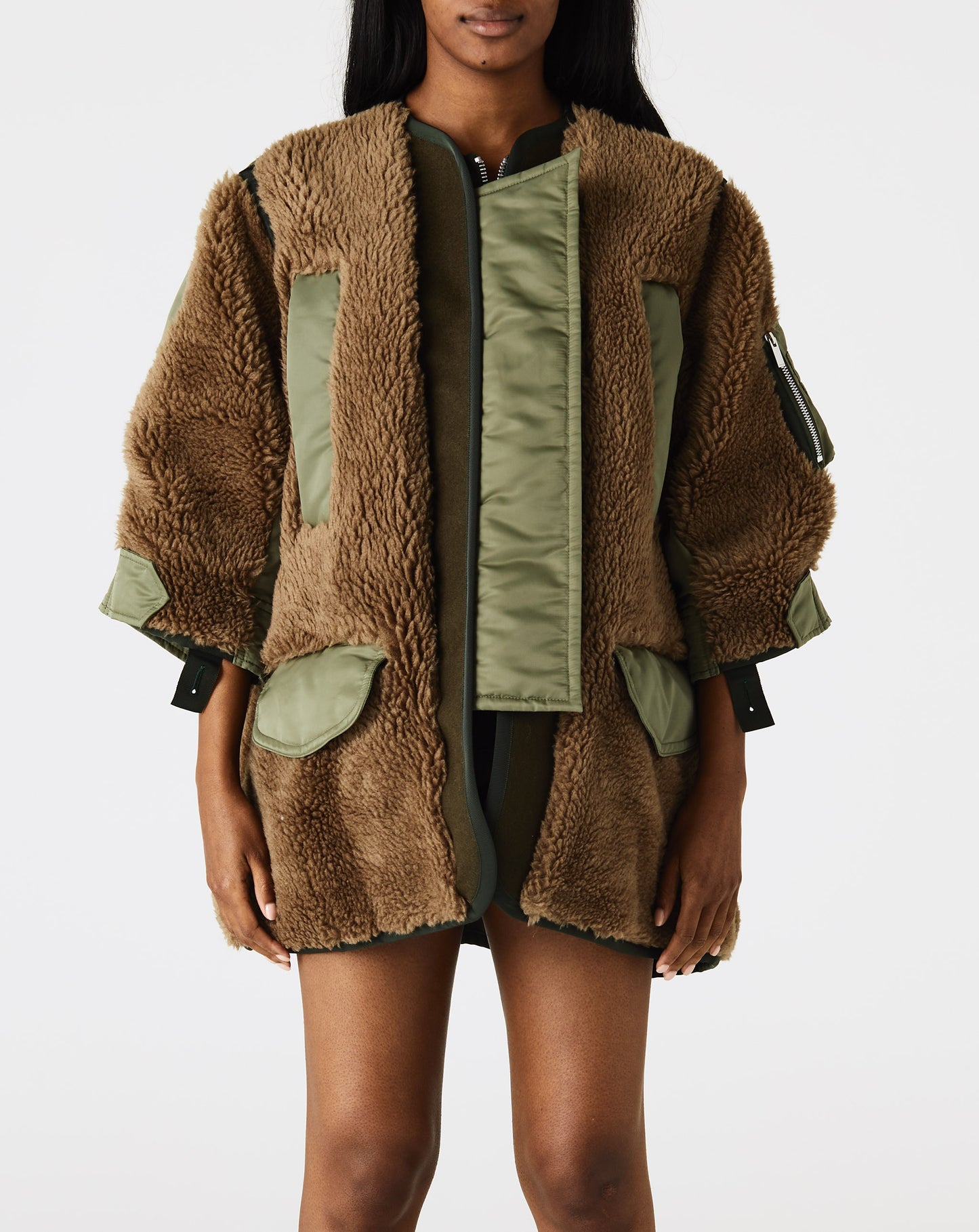 Faux Shearling Coat