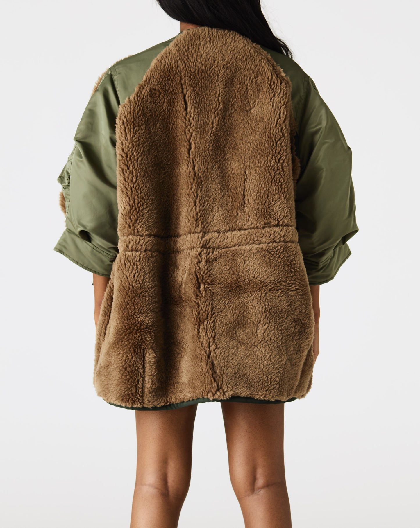 Faux Shearling Coat