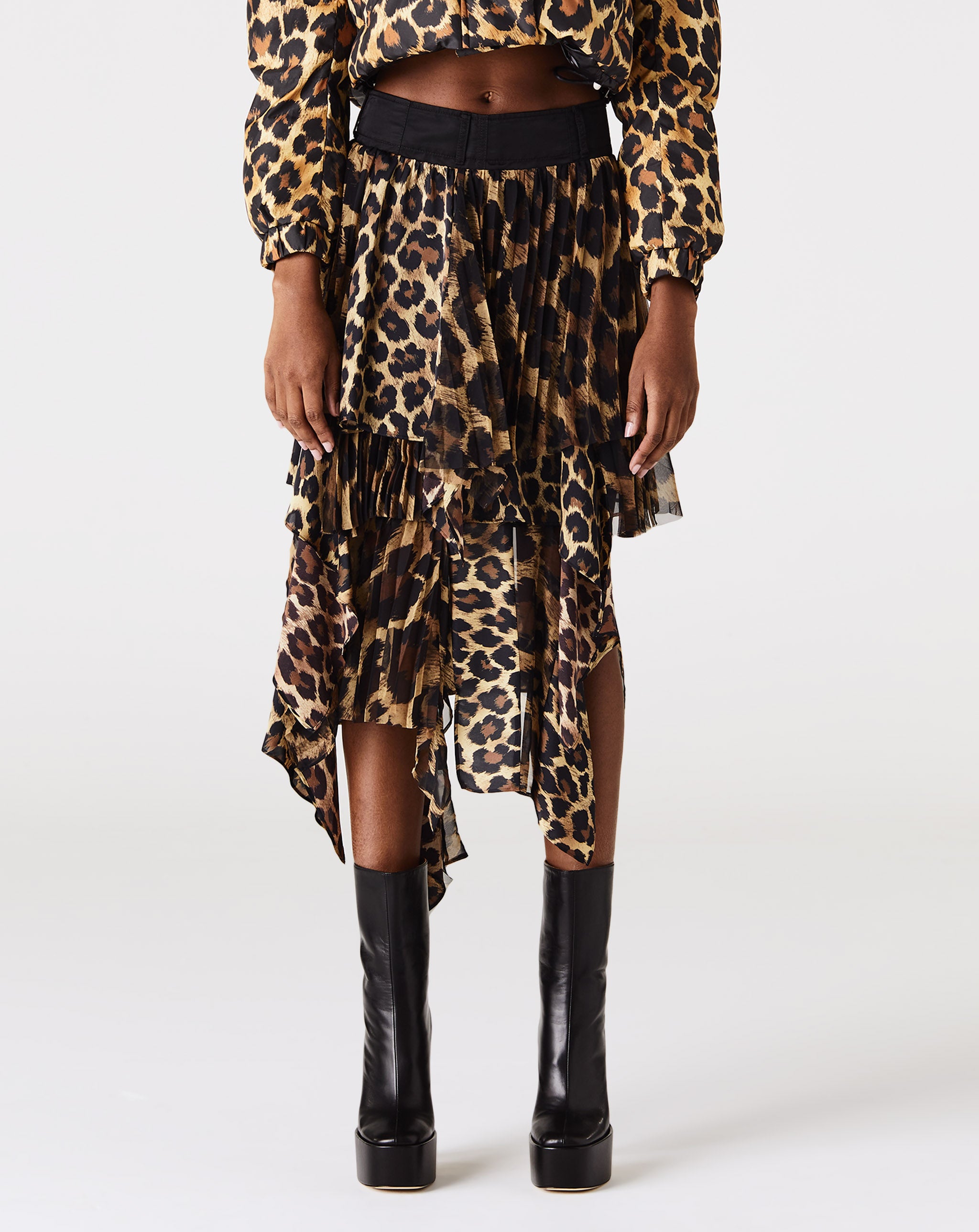 Leopard Print Skirt