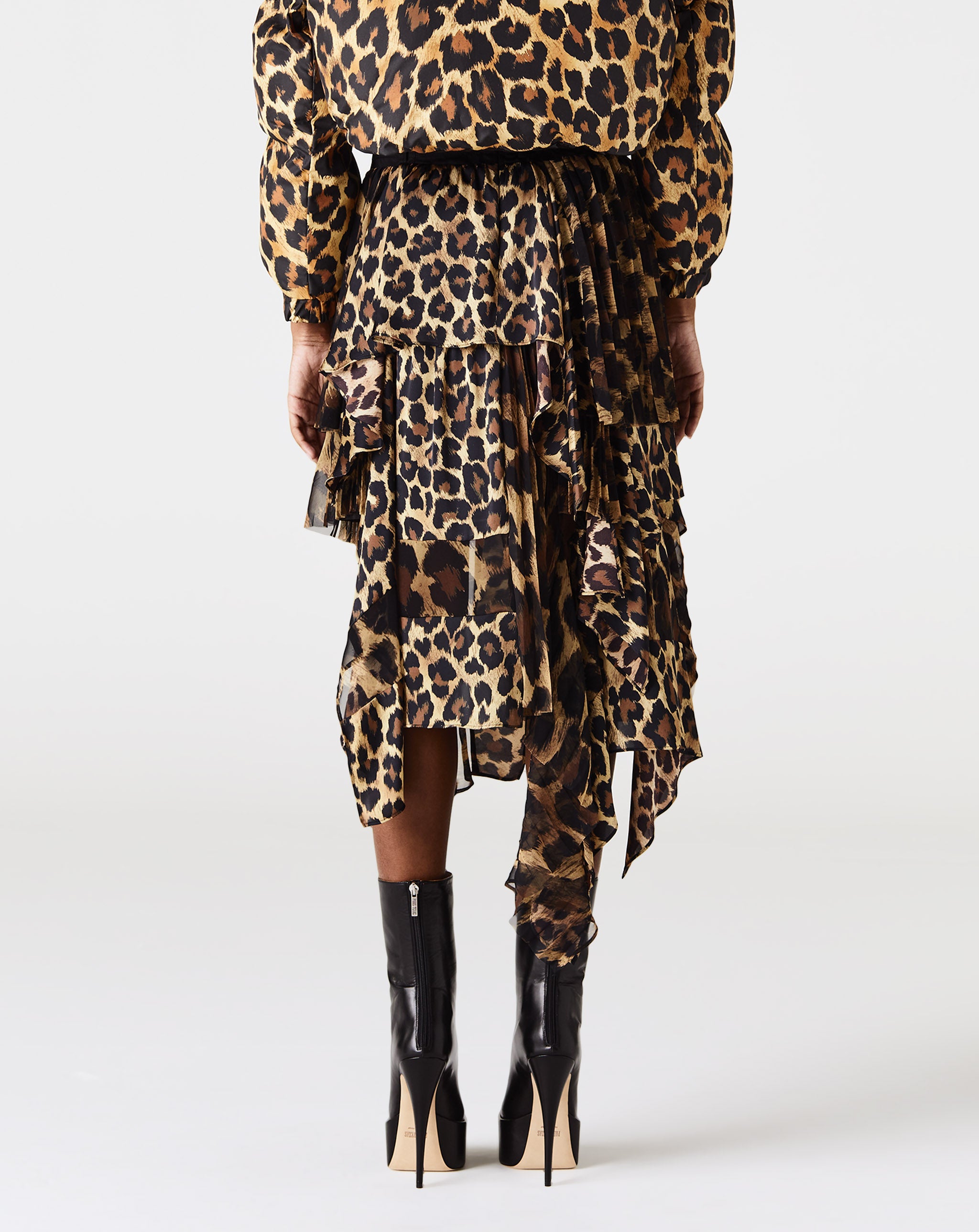 Leopard Print Skirt