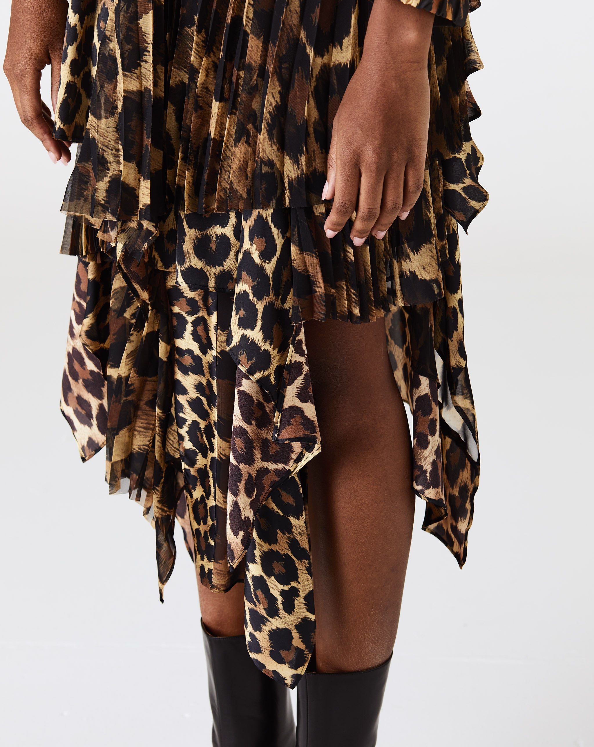 Leopard Print Skirt