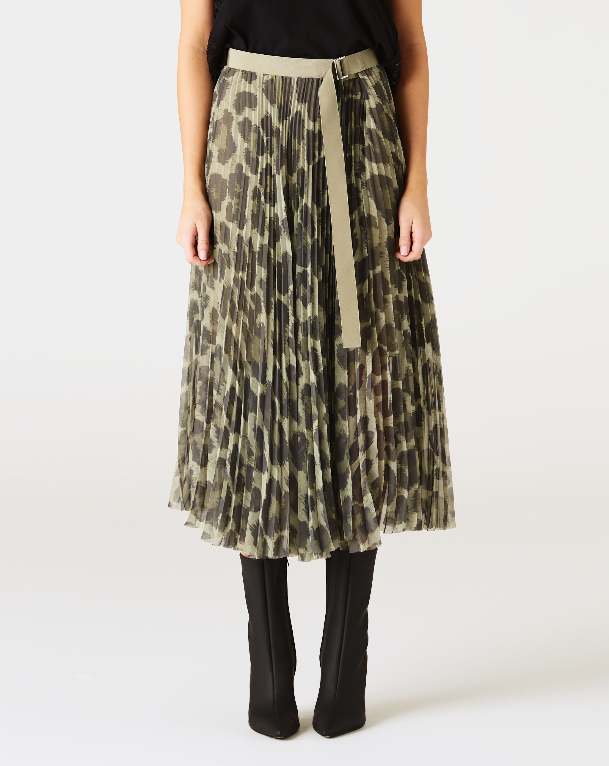 Leopard Print Skirt