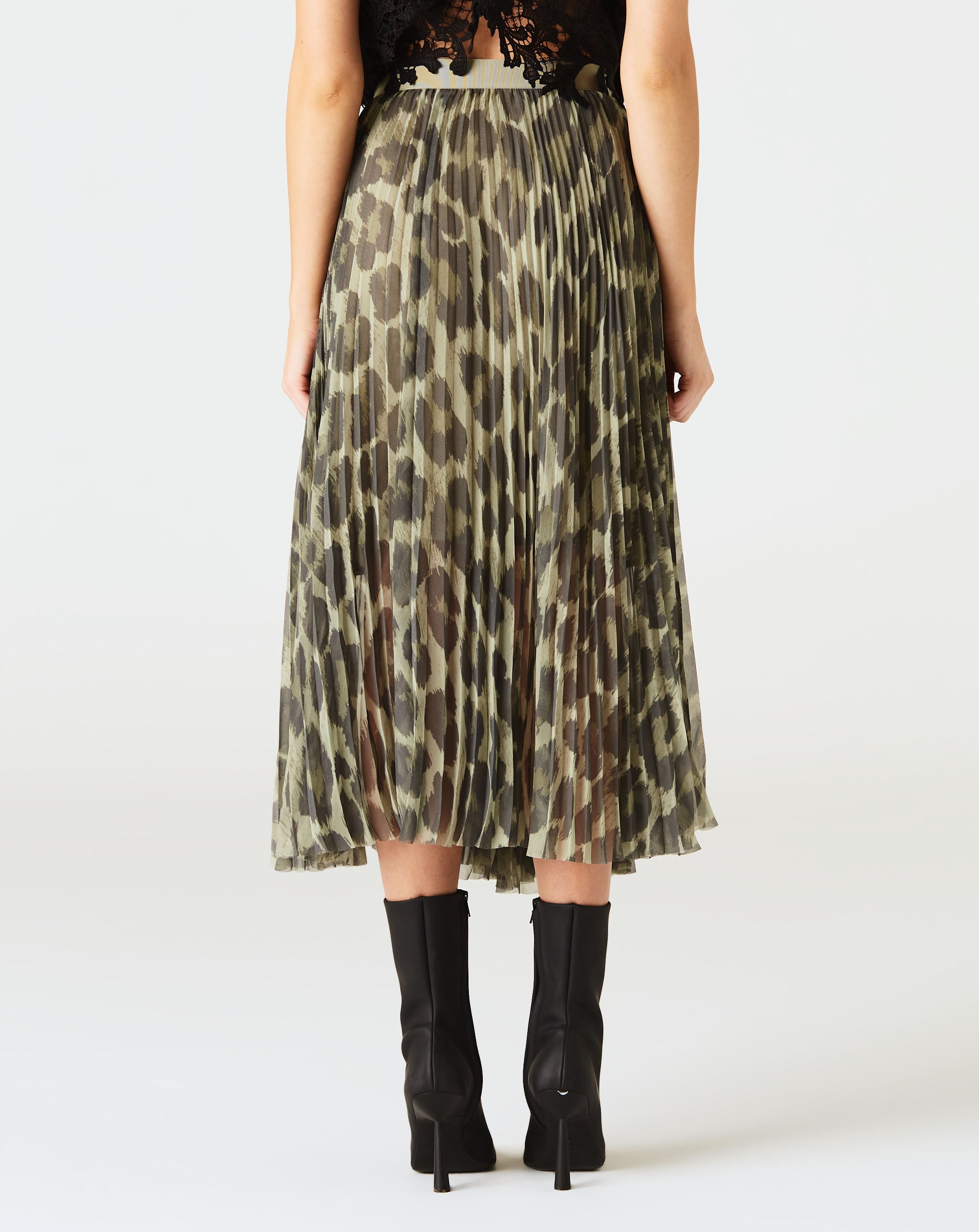 Leopard Print Skirt
