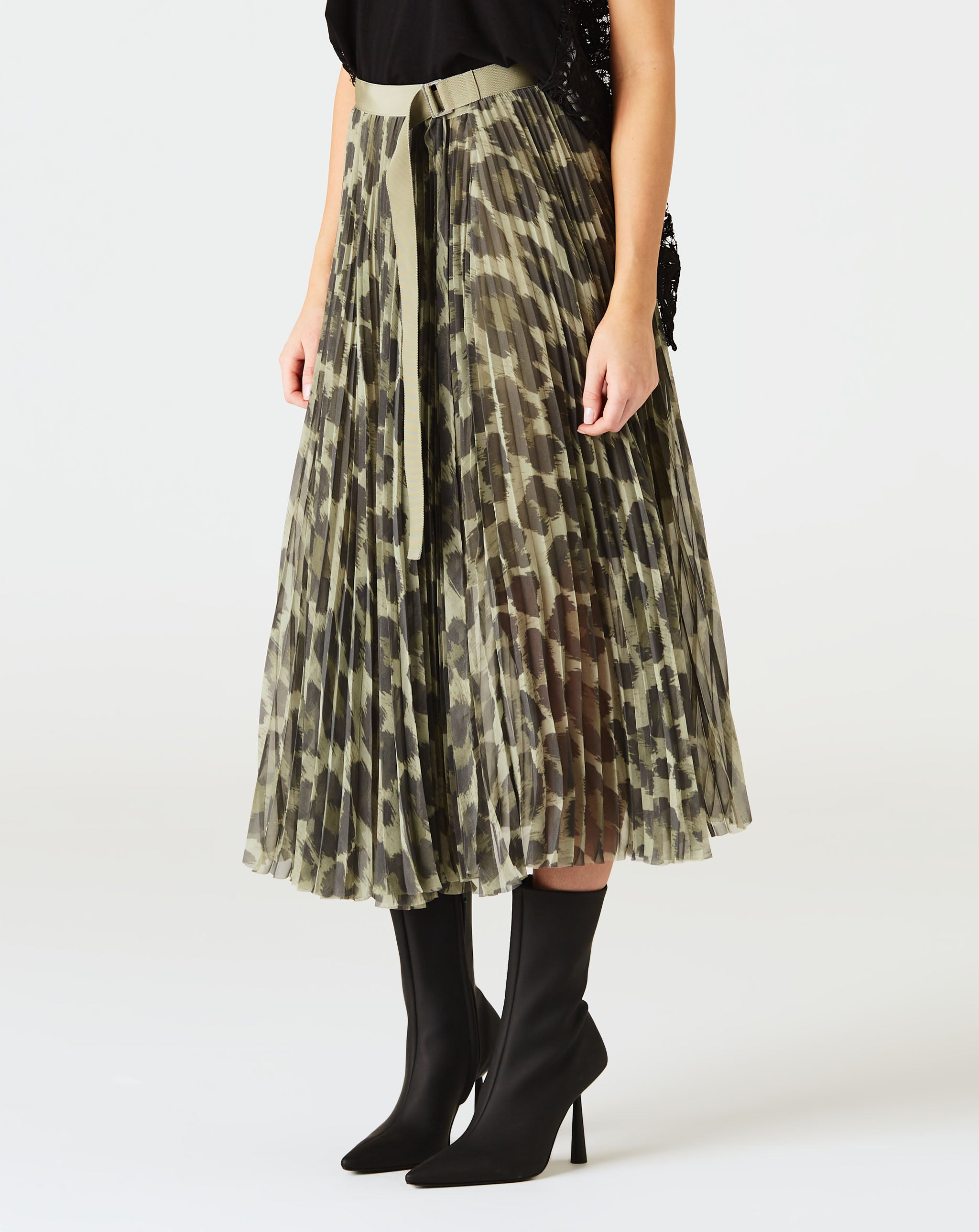 Leopard Print Skirt