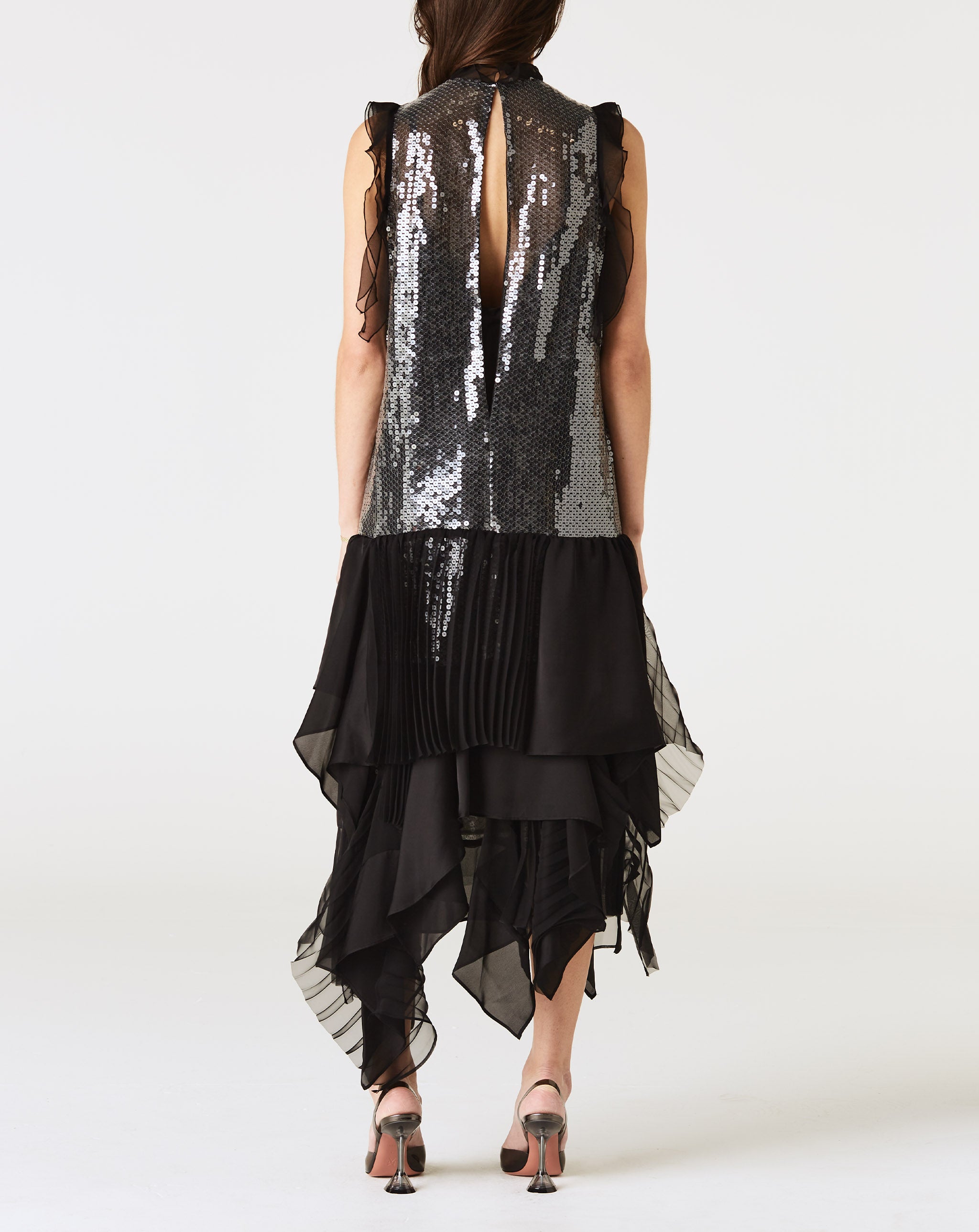 Spangle Embroidery Dress