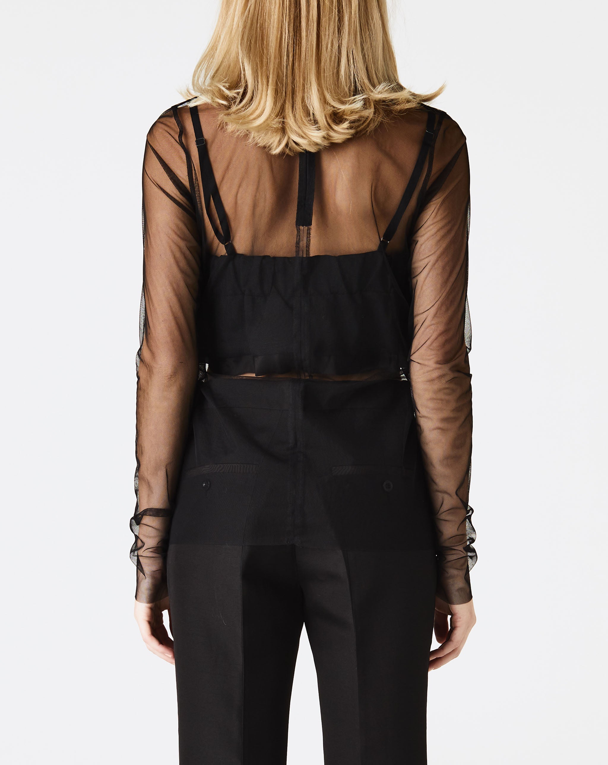 Tulle Suiting Pullover
