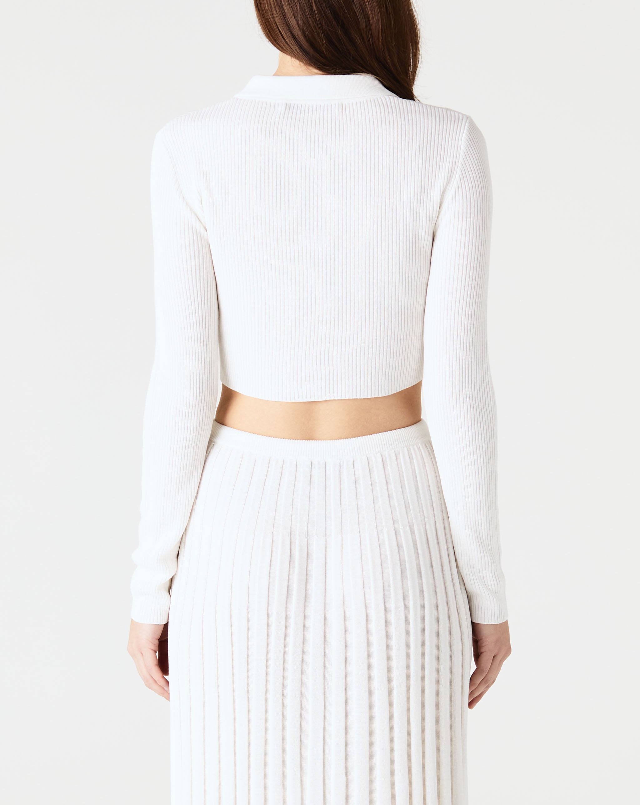 Double Button Cropped Cardigan