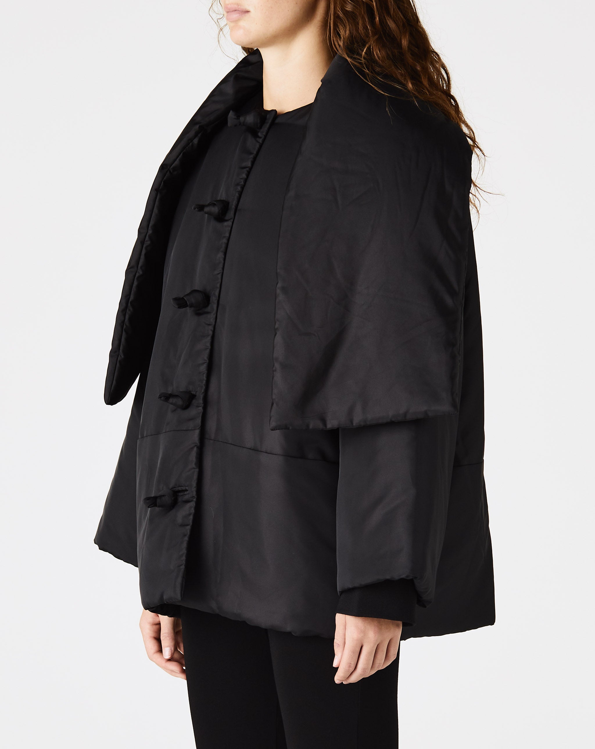 Padded Scarf Jacket