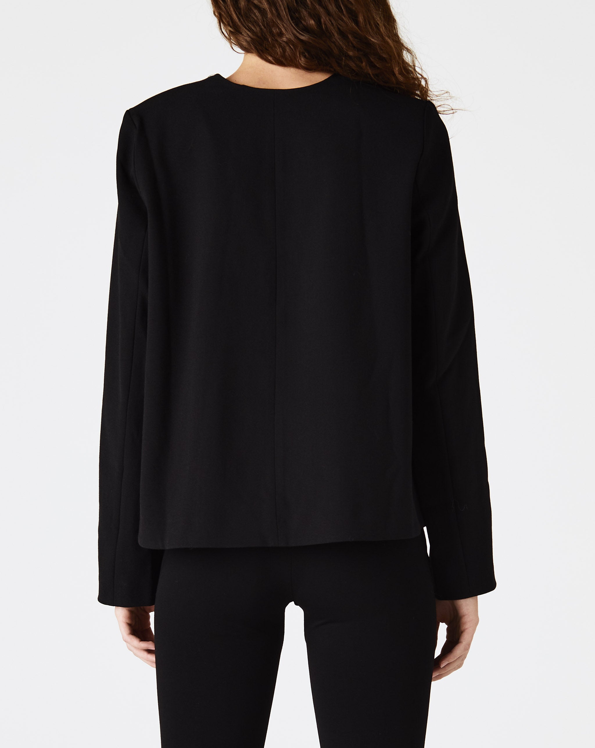 Structured Wool Crepe Top