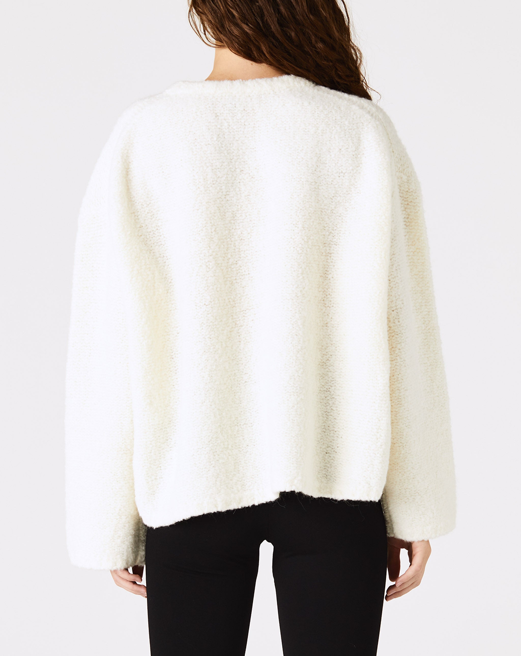 Boxy Bouclé Knit