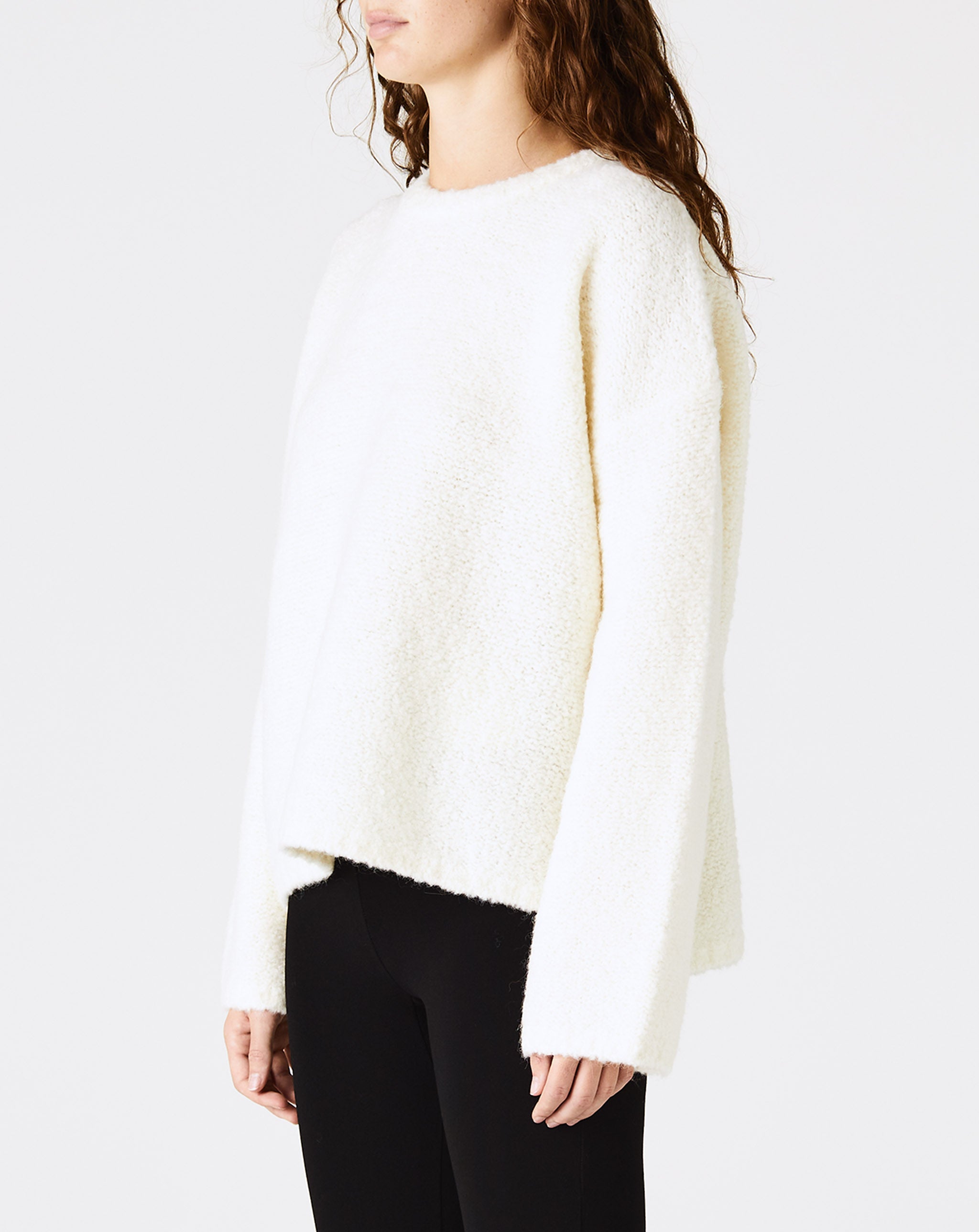 Boxy Bouclé Knit