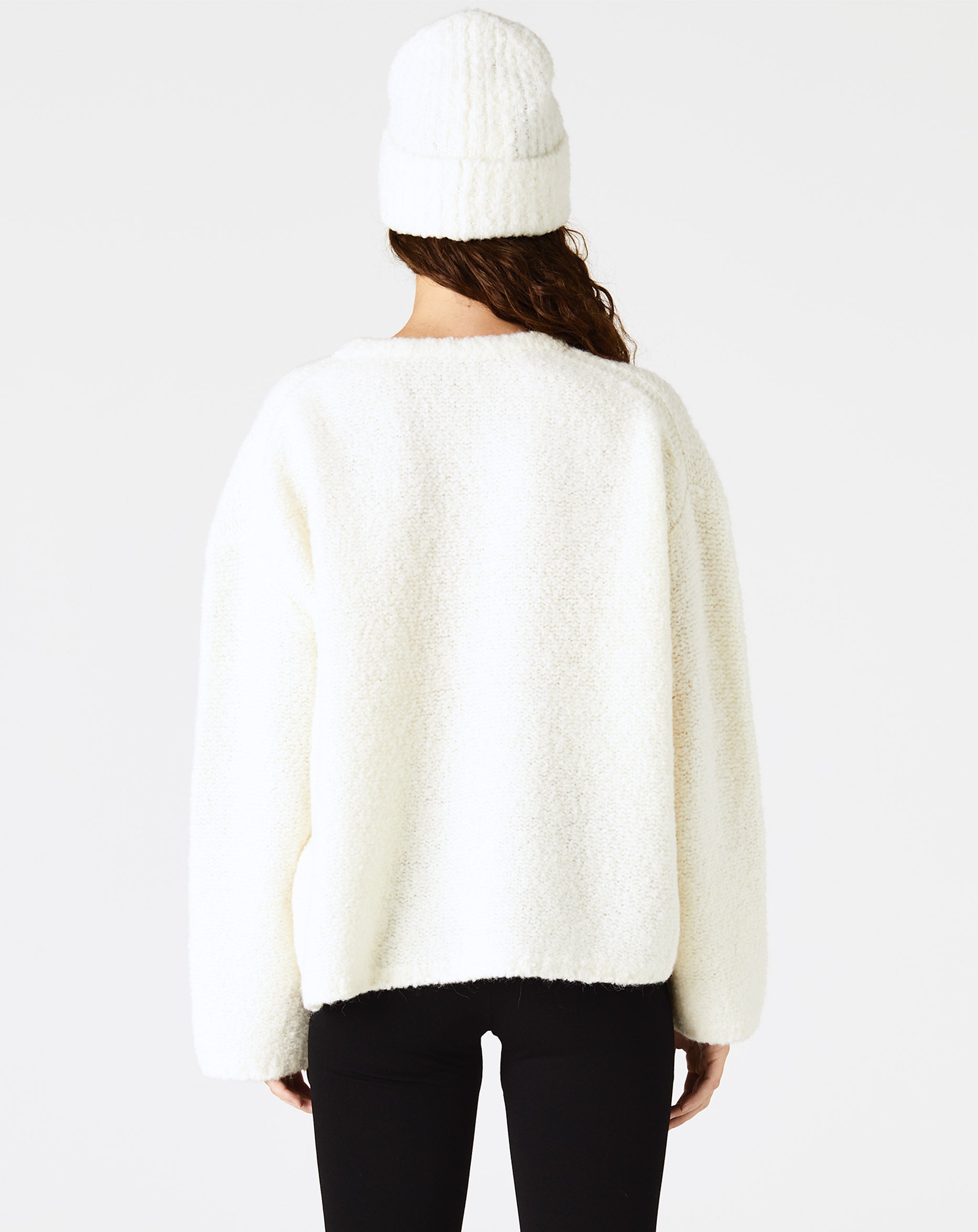 Boxy Bouclé Knit