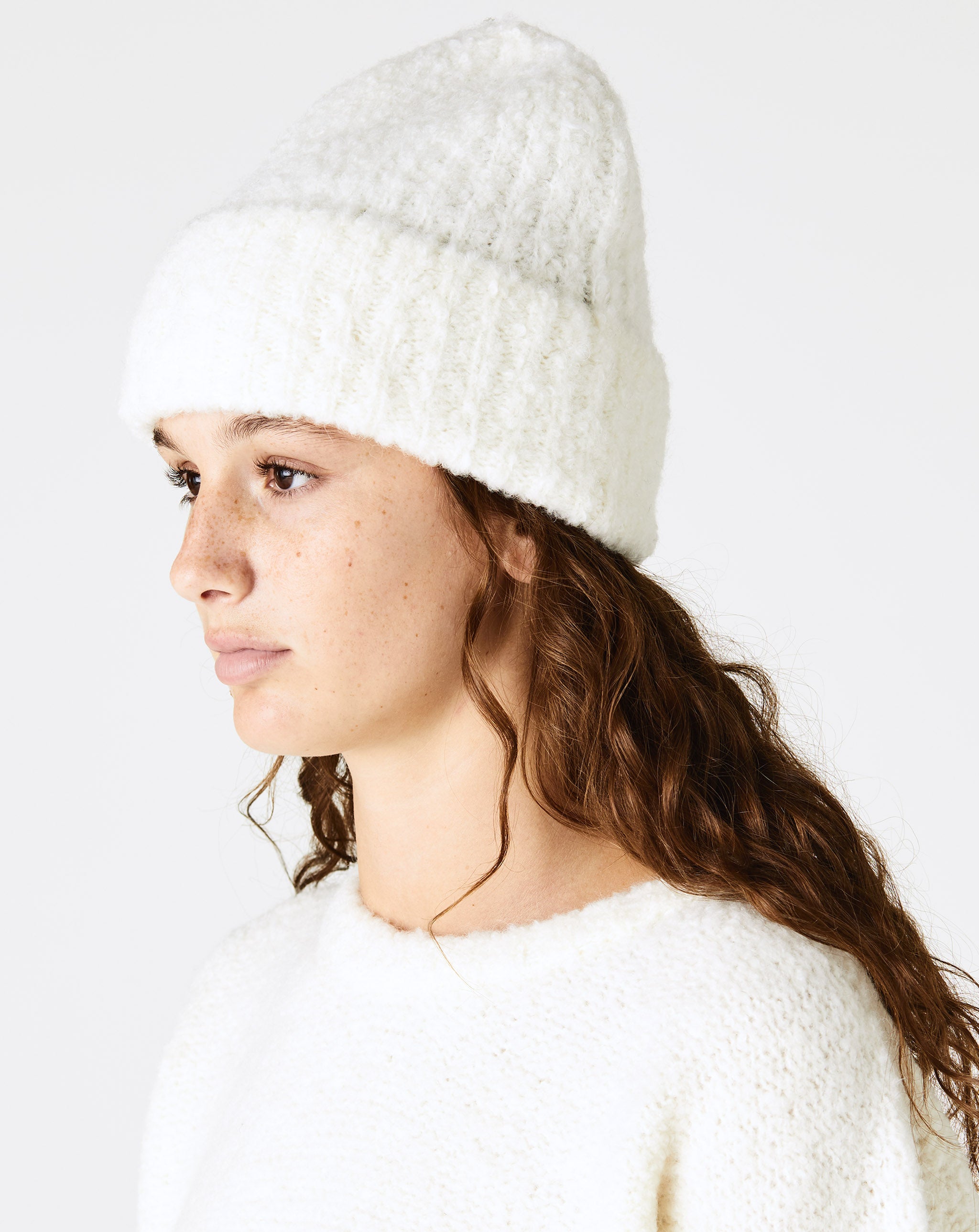 Boxy Bouclé Knit