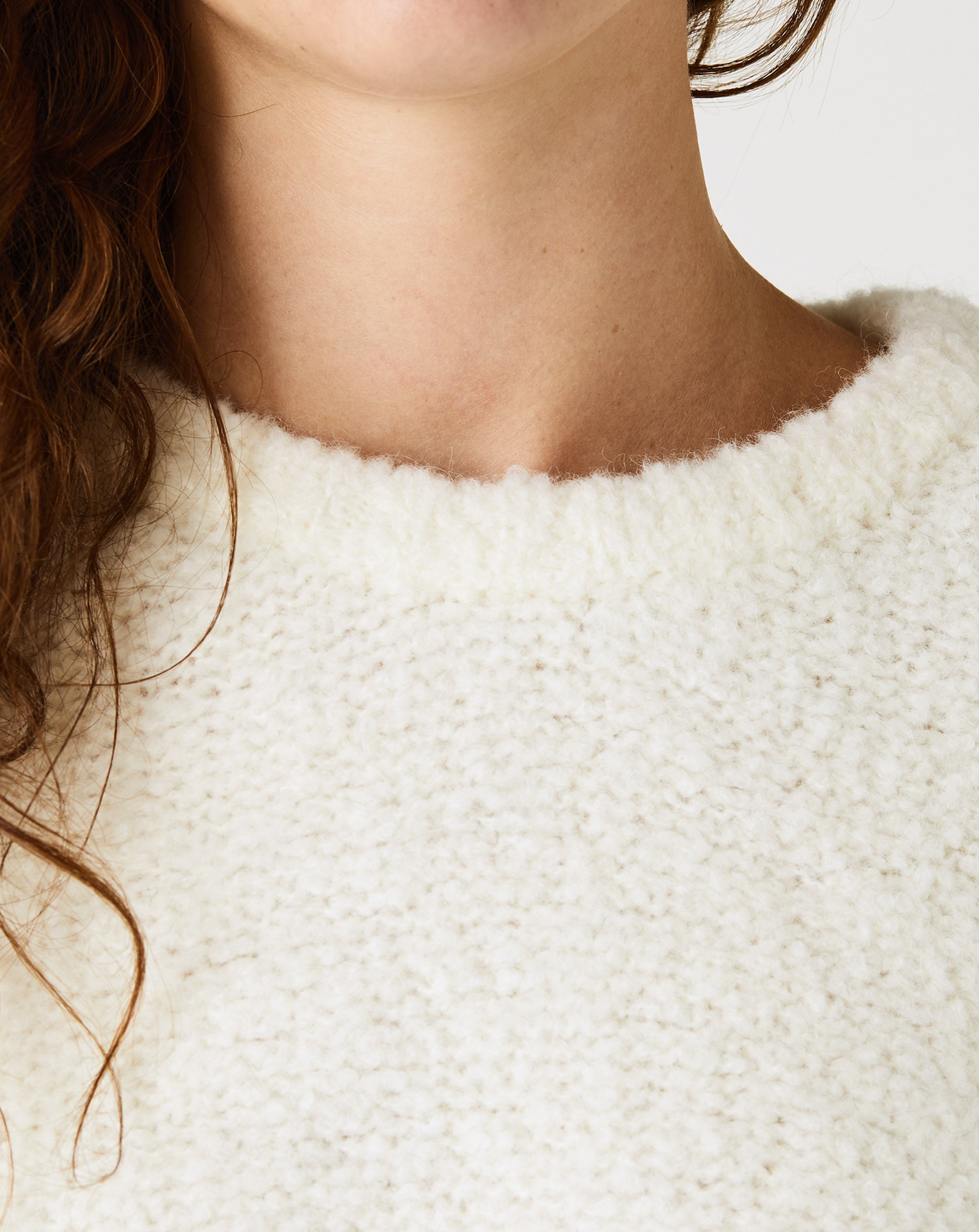 Boxy Bouclé Knit