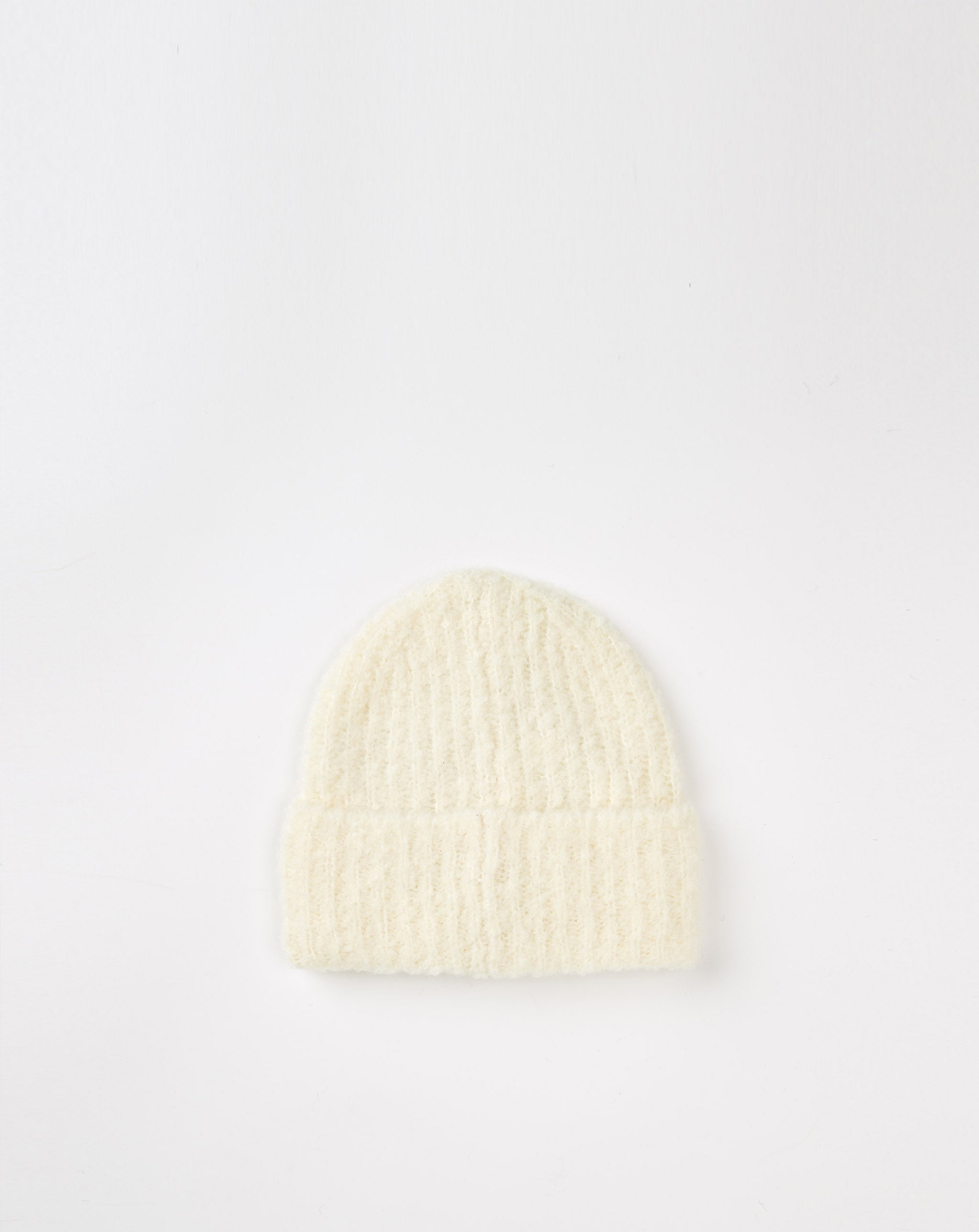 Bouclé Knit Beanie