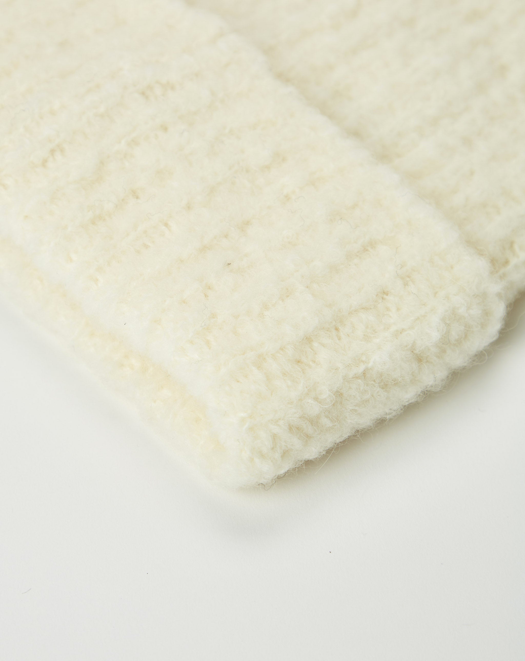 Bouclé Knit Beanie