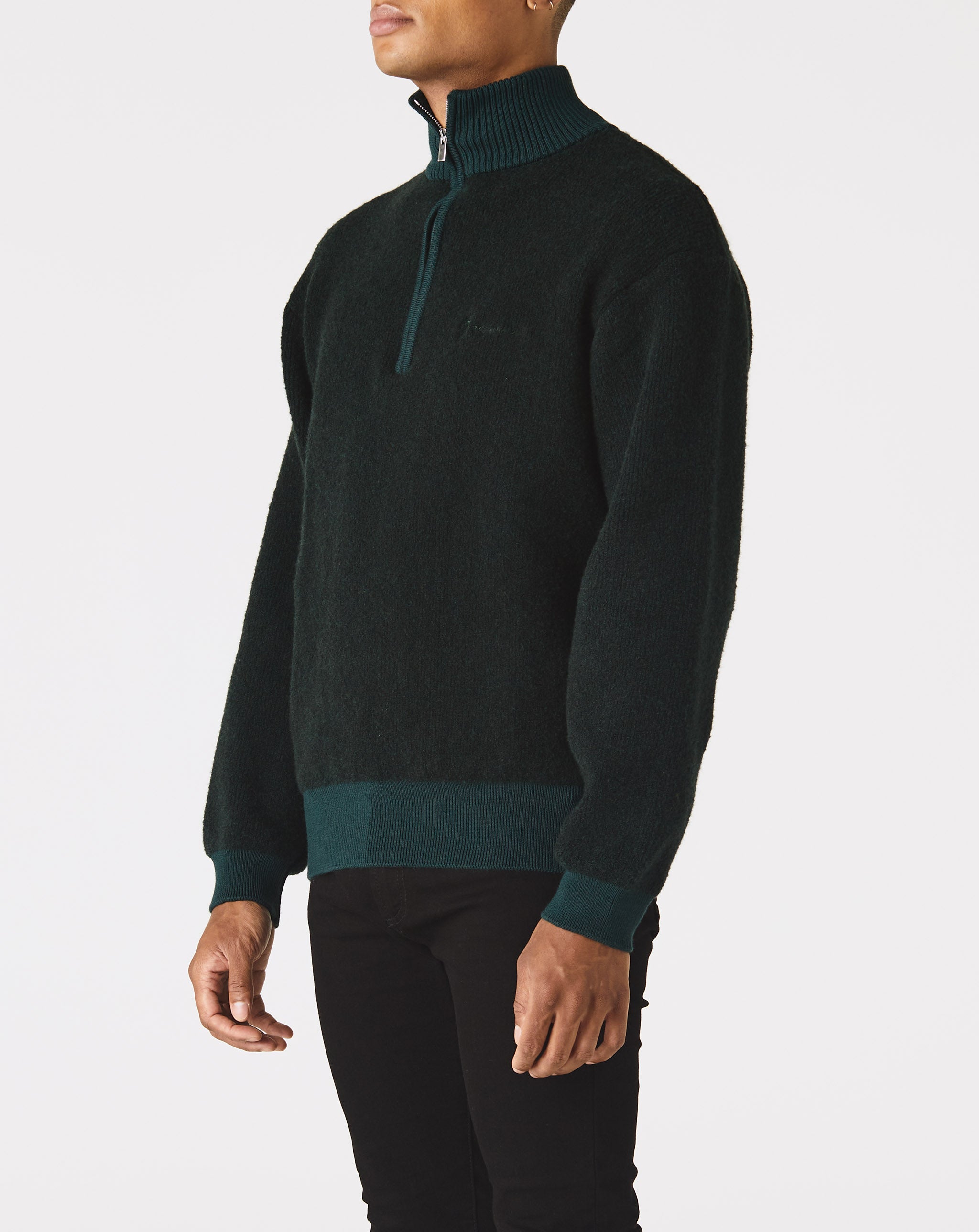 Berger Zip Neck Sweater