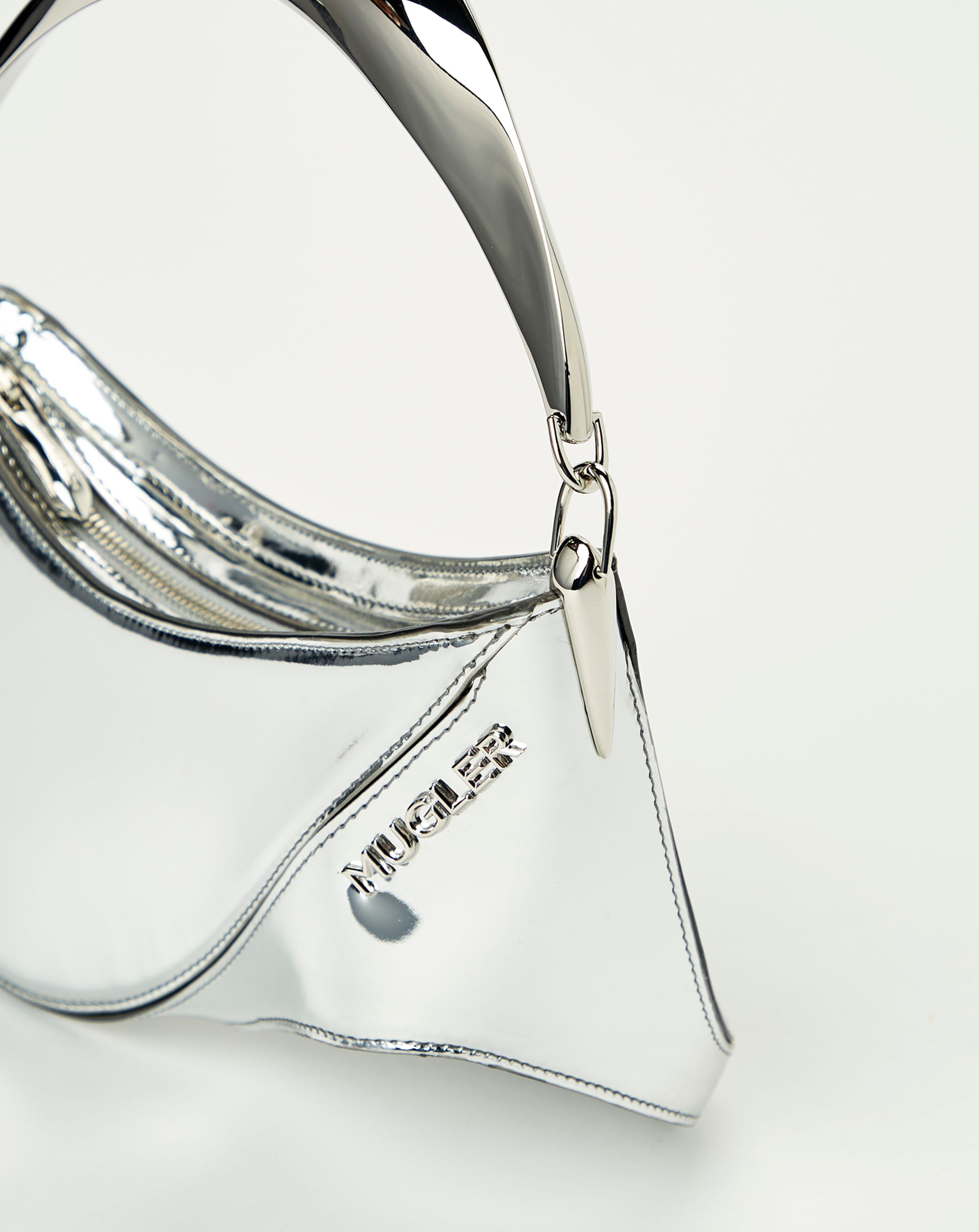 Small Metal Handle Spiral Bag