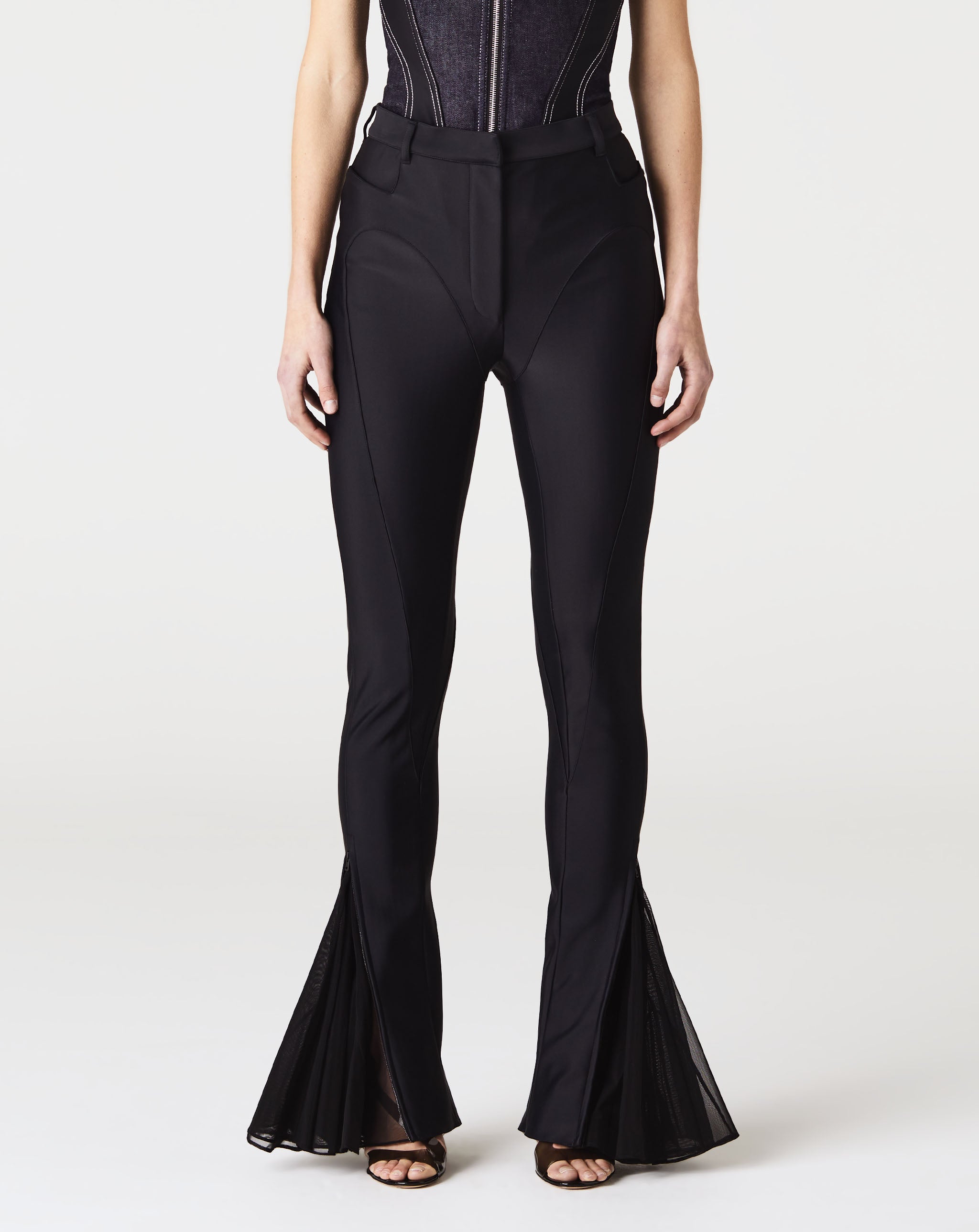 Zip Bell Bottom Pant