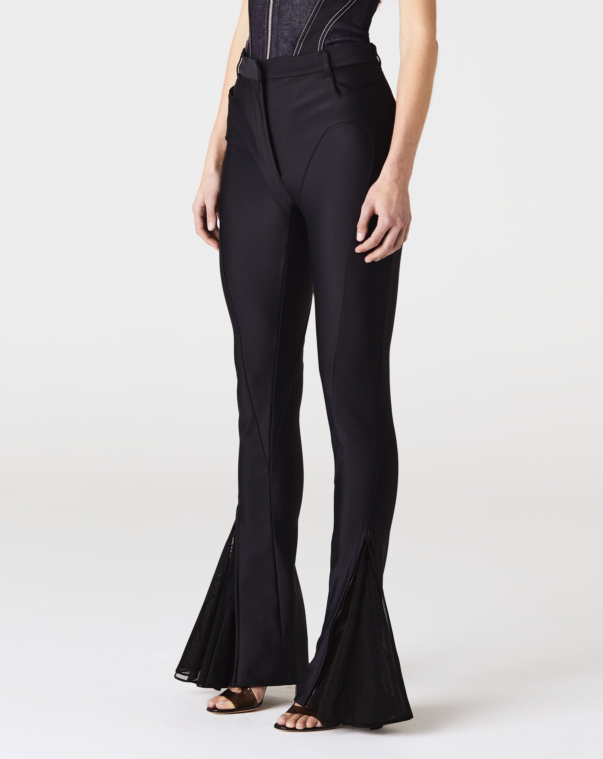 Zip Bell Bottom Pant